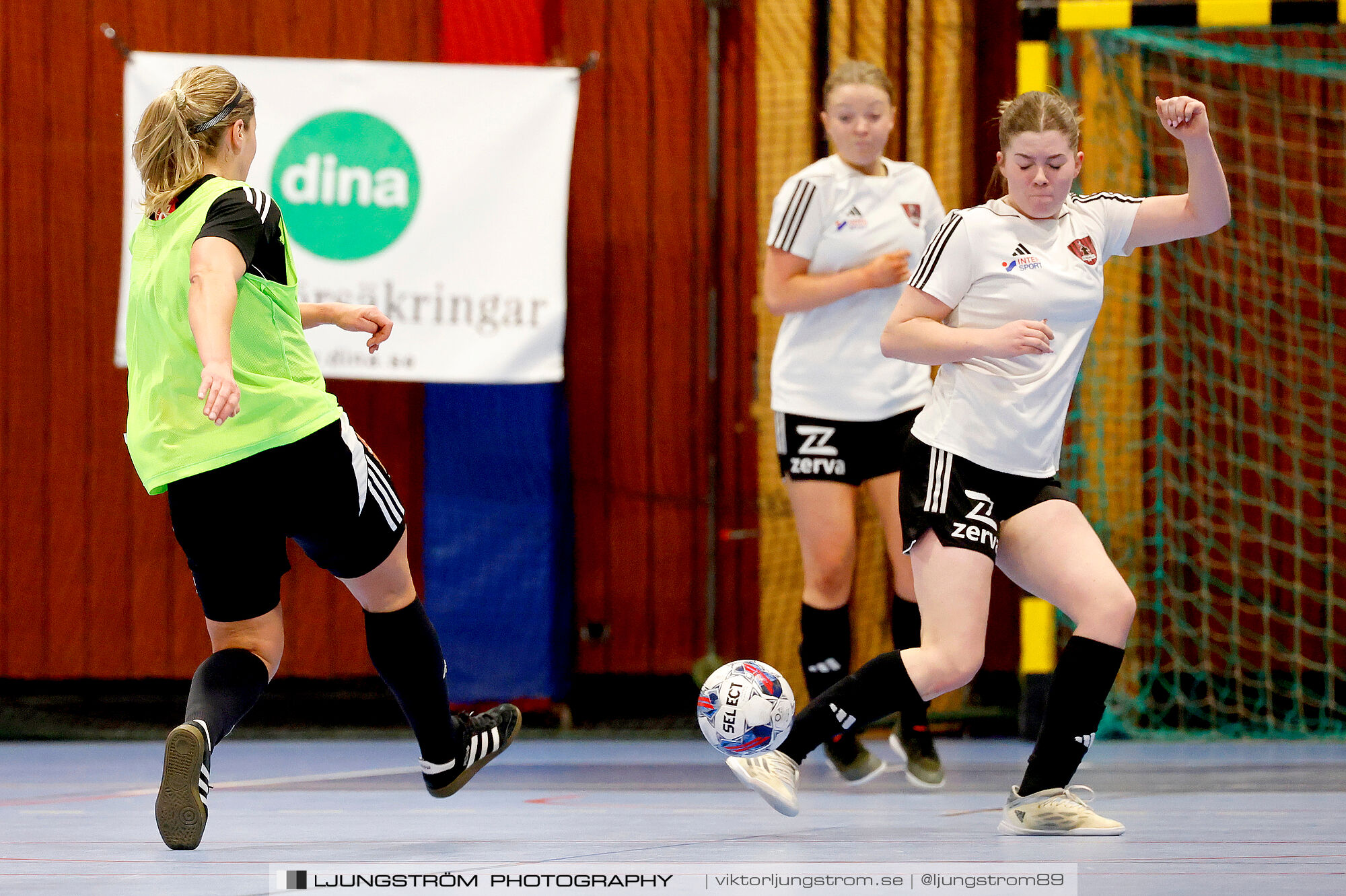 Dina-cupen 2025 Moholm Töreboda-Ulvåkers IF 1-2,dam,Idrottshallen,Töreboda,Sverige,Futsal,,2025,357912