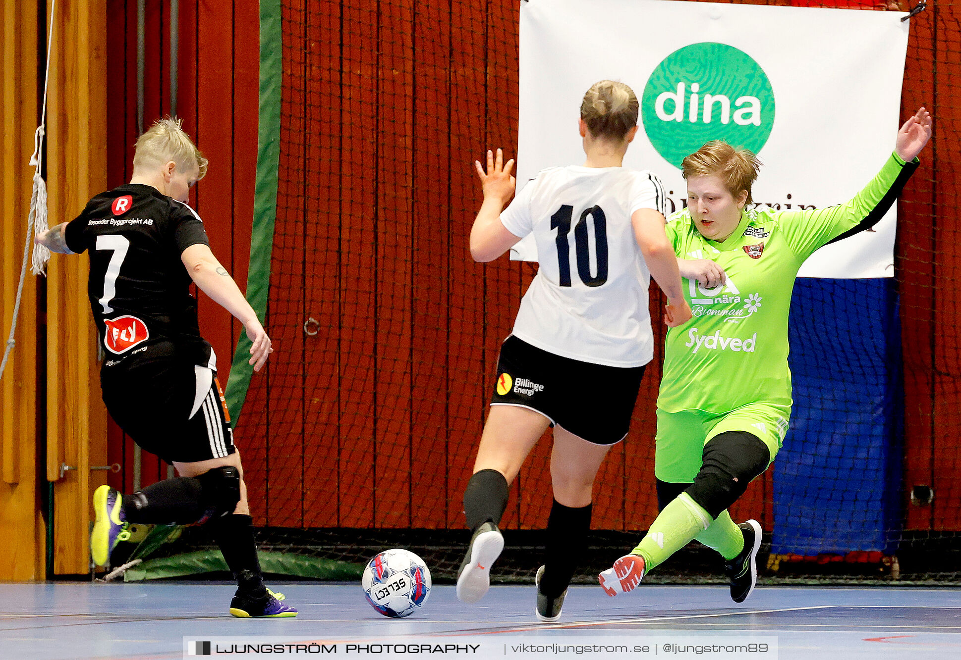 Dina-cupen 2025 Moholm Töreboda-Ulvåkers IF 1-2,dam,Idrottshallen,Töreboda,Sverige,Futsal,,2025,357924