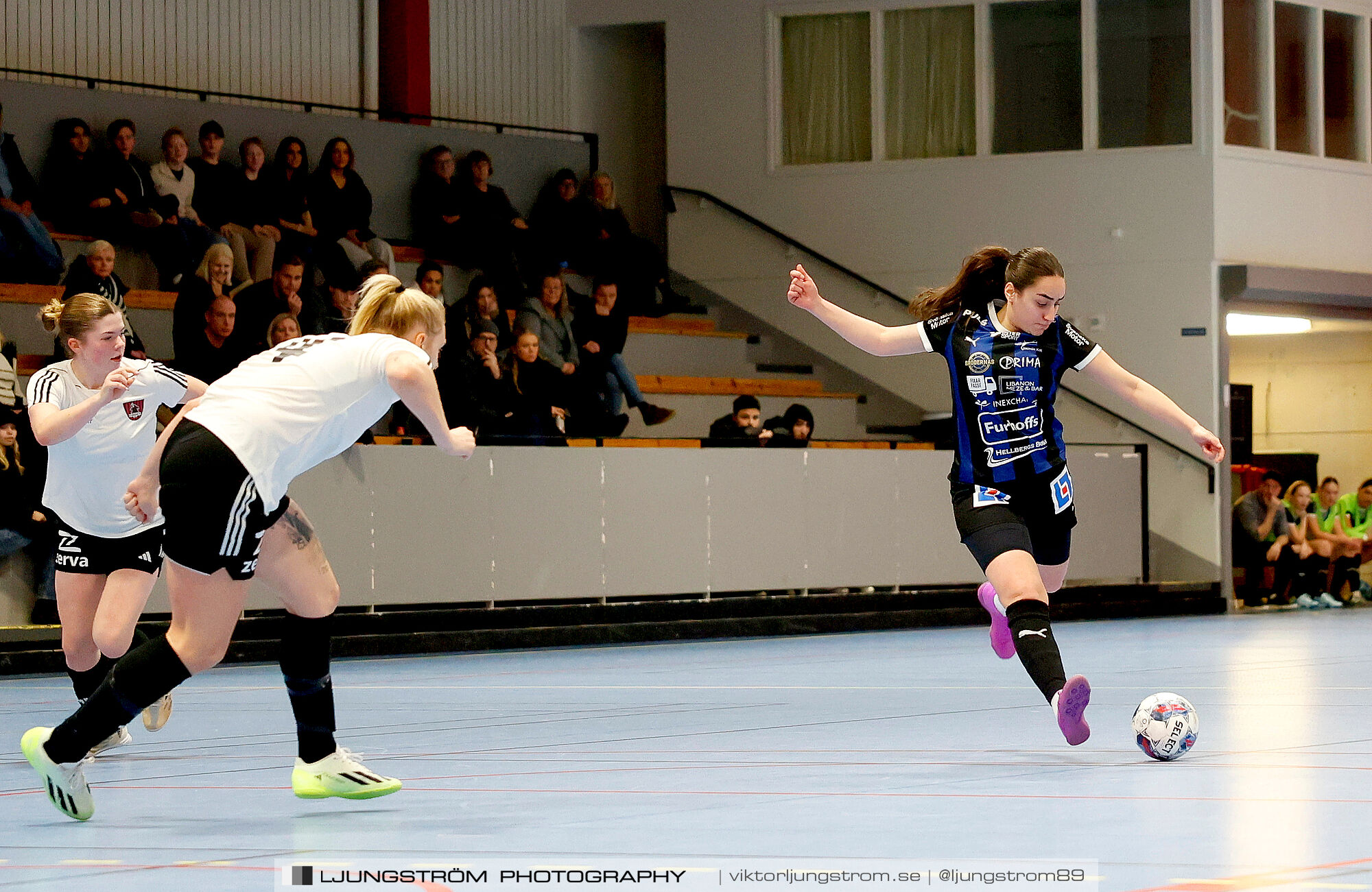 Dina-cupen 2025 1 2-final Skövde KIK-Ulvåkers IF 3-1,dam,Idrottshallen,Töreboda,Sverige,Futsal,,2025,358002