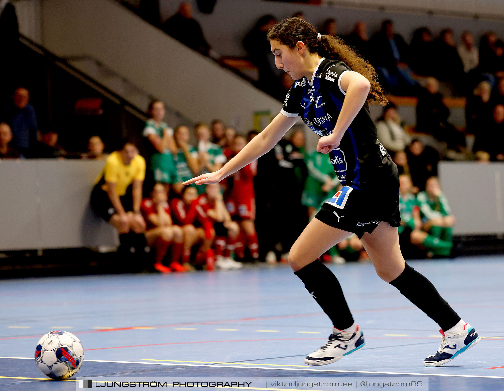 Dina-cupen 2025 1 2-final Skövde KIK-Ulvåkers IF 3-1,dam,Idrottshallen,Töreboda,Sverige,Futsal,,2025,358046