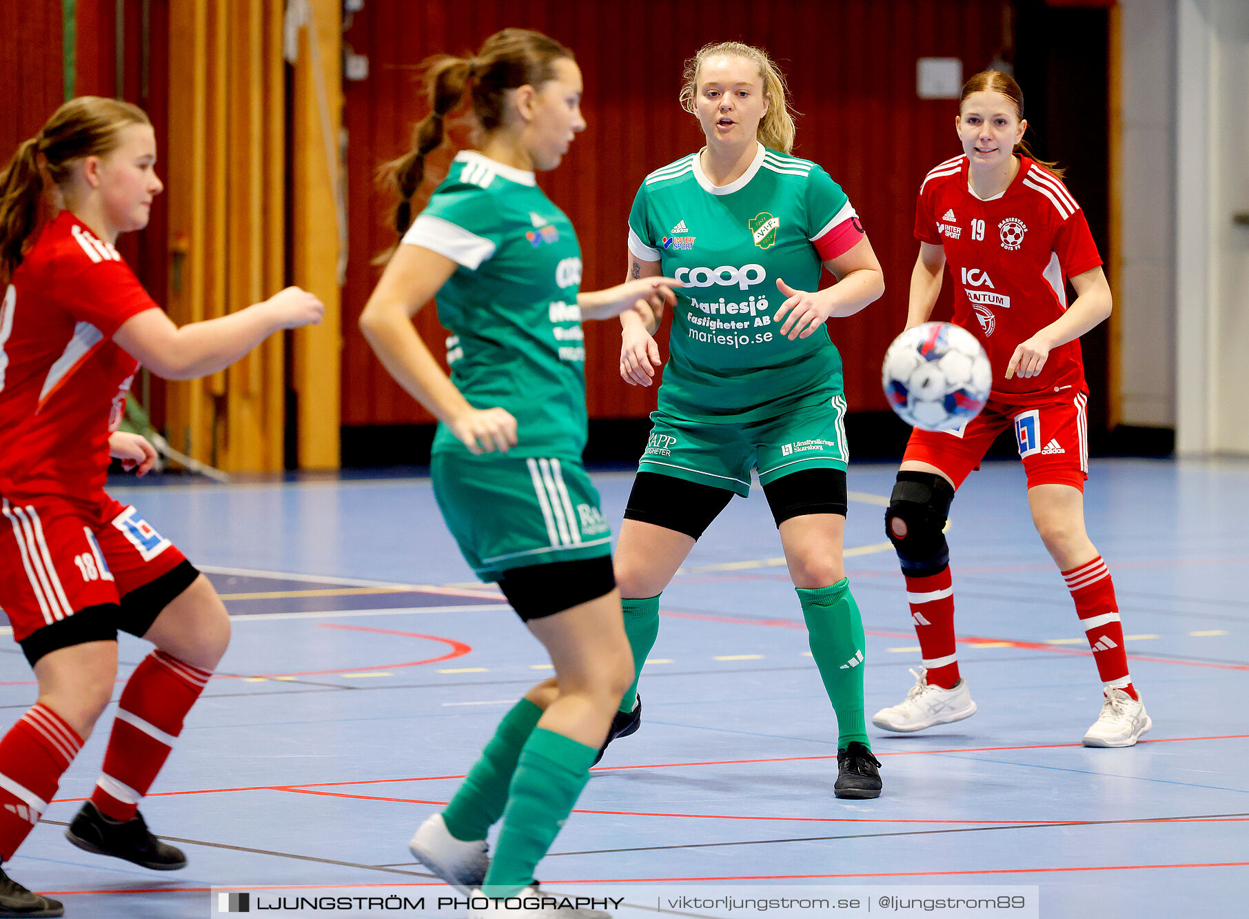 Dina-cupen 2025 1 2-final Mariestads BoIS FF-Våmbs IF 1-0,dam,Idrottshallen,Töreboda,Sverige,Futsal,,2025,358076