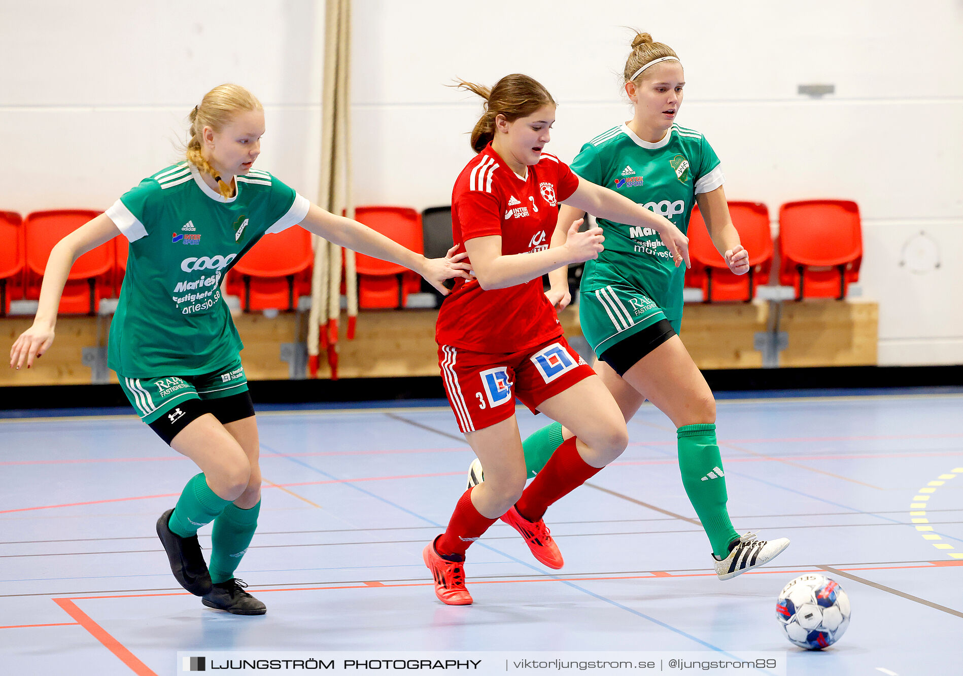 Dina-cupen 2025 1 2-final Mariestads BoIS FF-Våmbs IF 1-0,dam,Idrottshallen,Töreboda,Sverige,Futsal,,2025,358085
