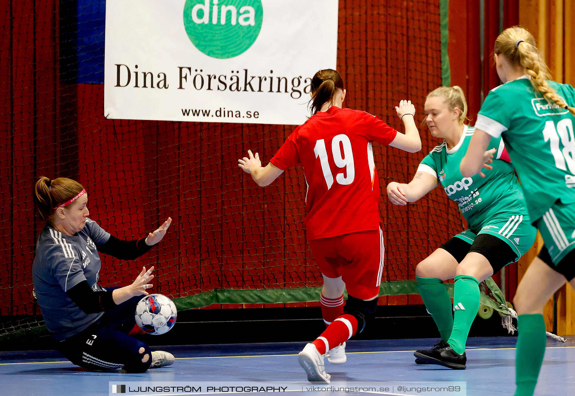Dina-cupen 2025 1 2-final Mariestads BoIS FF-Våmbs IF 1-0,dam,Idrottshallen,Töreboda,Sverige,Futsal,,2025,358088