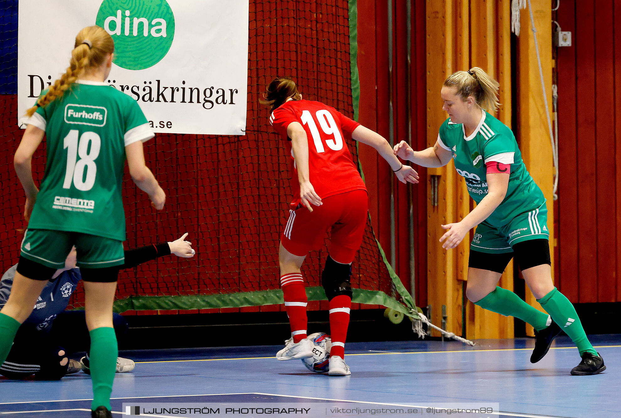 Dina-cupen 2025 1 2-final Mariestads BoIS FF-Våmbs IF 1-0,dam,Idrottshallen,Töreboda,Sverige,Futsal,,2025,358090