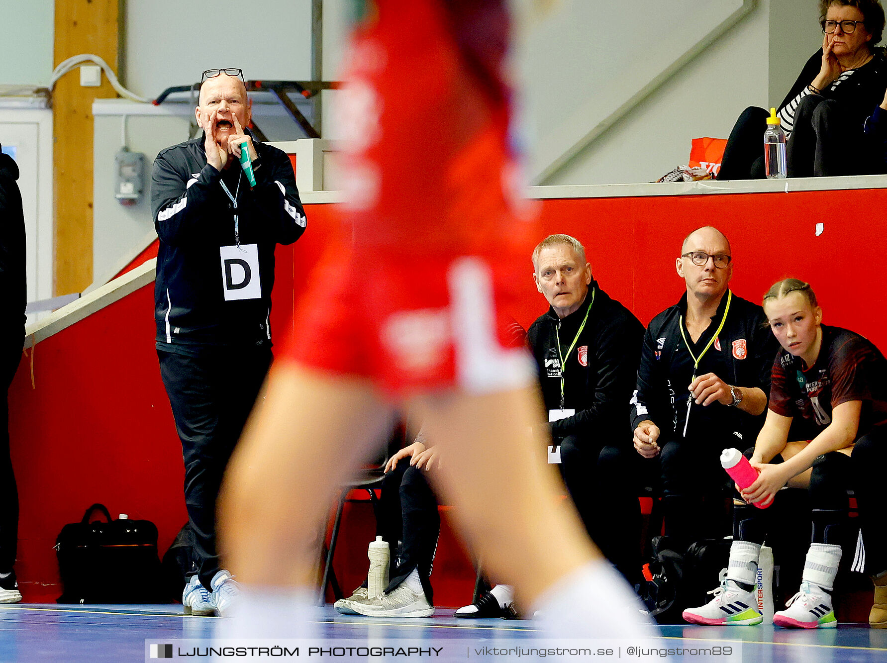 USM F16 Steg 3 Skövde HF 1-Huddinge HK 28-15,dam,Skövde Idrottshall,Skövde,Sverige,Ungdoms-SM,Handboll,2025,360970