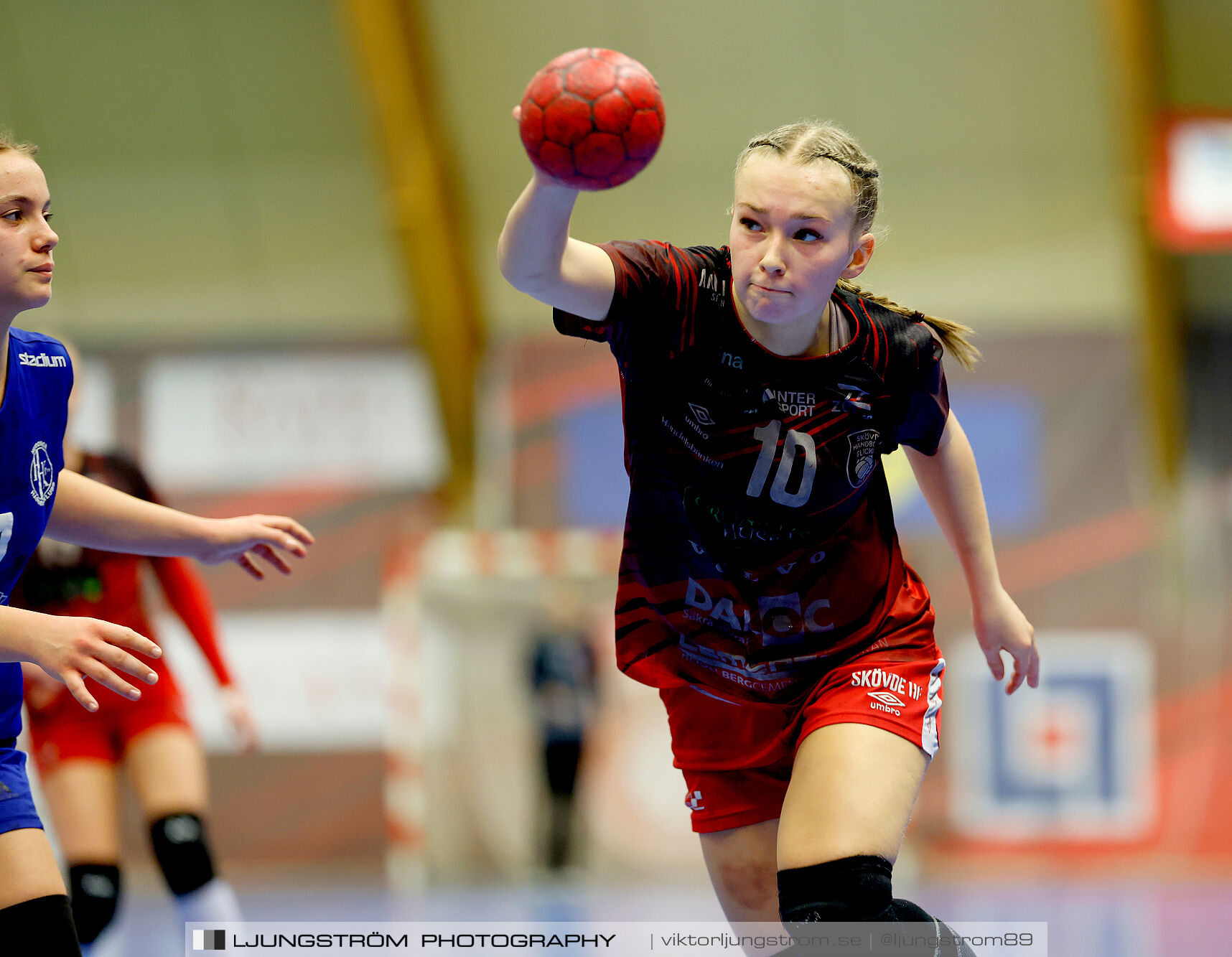 USM F16 Steg 3 Skövde HF 1-Huddinge HK 28-15,dam,Skövde Idrottshall,Skövde,Sverige,Ungdoms-SM,Handboll,2025,360985