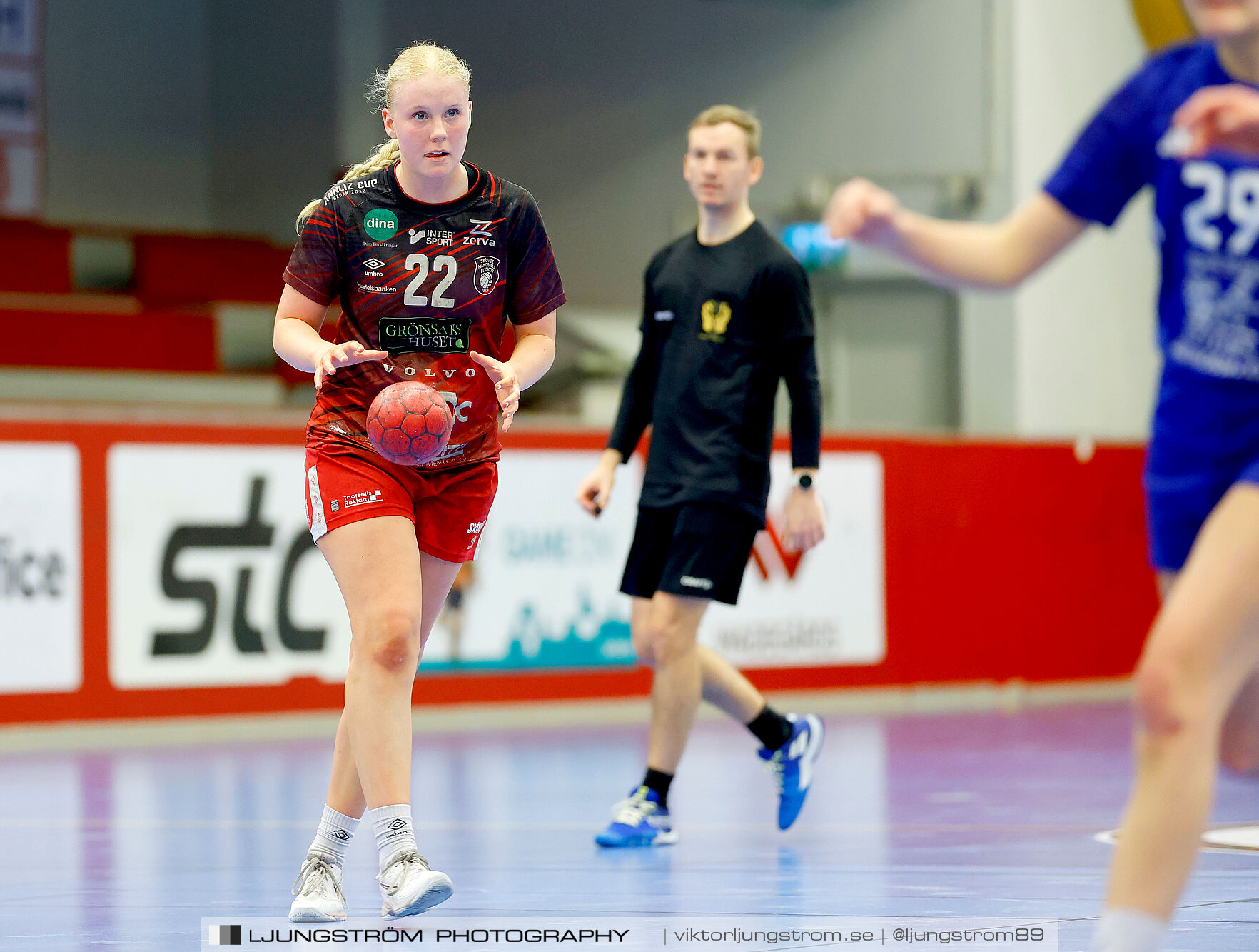 USM F16 Steg 3 Skövde HF 1-Huddinge HK 28-15,dam,Skövde Idrottshall,Skövde,Sverige,Ungdoms-SM,Handboll,2025,360989