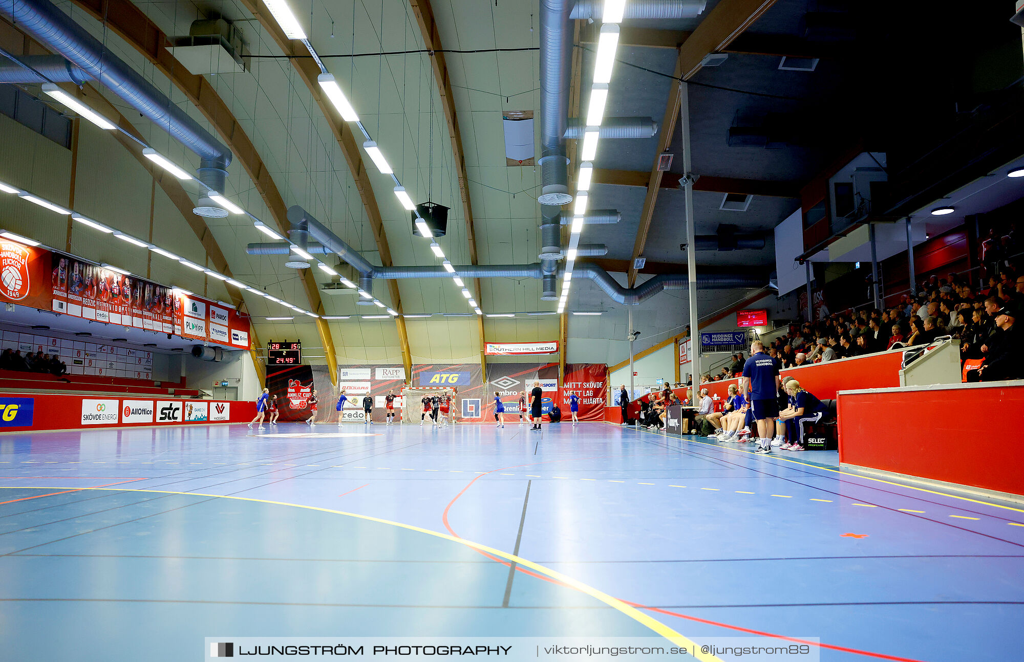 USM F16 Steg 3 Skövde HF 1-Huddinge HK 28-15,dam,Skövde Idrottshall,Skövde,Sverige,Ungdoms-SM,Handboll,2025,360995