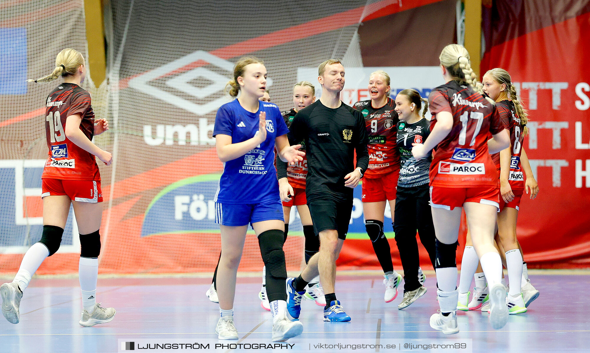 USM F16 Steg 3 Skövde HF 1-Huddinge HK 28-15,dam,Skövde Idrottshall,Skövde,Sverige,Ungdoms-SM,Handboll,2025,360997