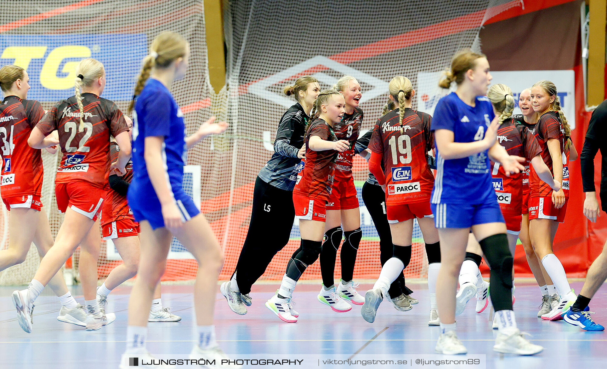 USM F16 Steg 3 Skövde HF 1-Huddinge HK 28-15,dam,Skövde Idrottshall,Skövde,Sverige,Ungdoms-SM,Handboll,2025,360998