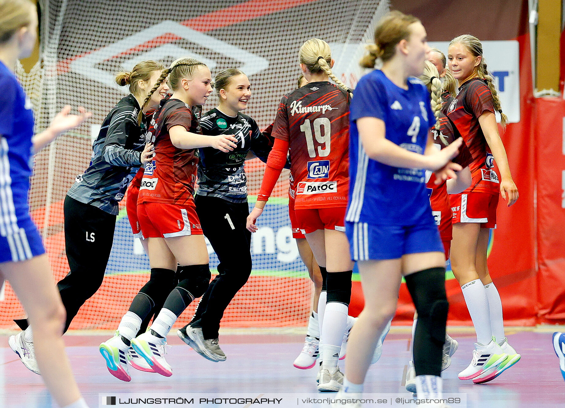 USM F16 Steg 3 Skövde HF 1-Huddinge HK 28-15,dam,Skövde Idrottshall,Skövde,Sverige,Ungdoms-SM,Handboll,2025,360999
