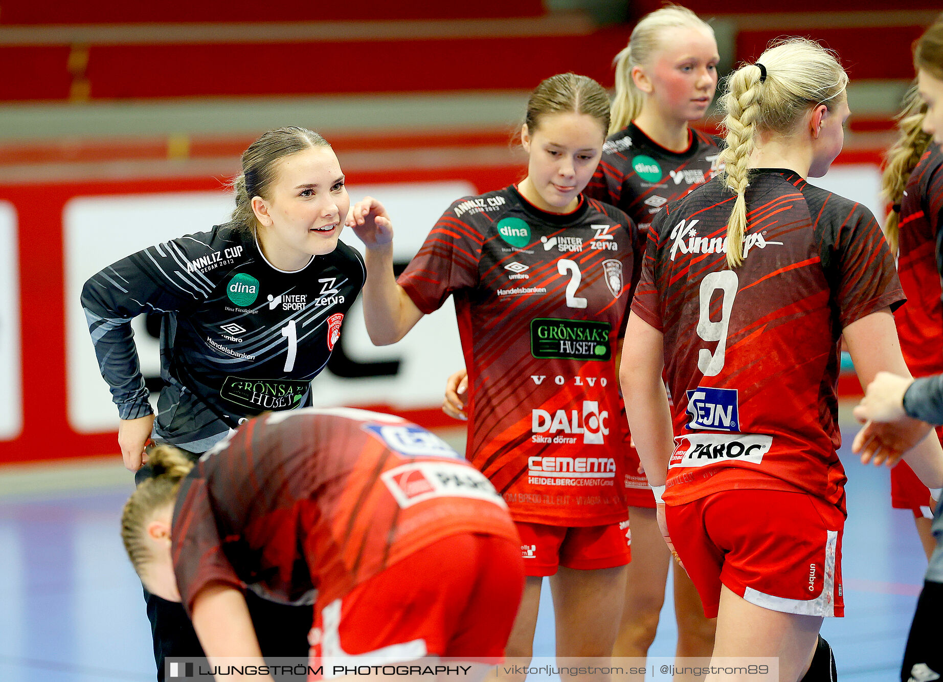 USM F16 Steg 3 Skövde HF 1-Huddinge HK 28-15,dam,Skövde Idrottshall,Skövde,Sverige,Ungdoms-SM,Handboll,2025,361017