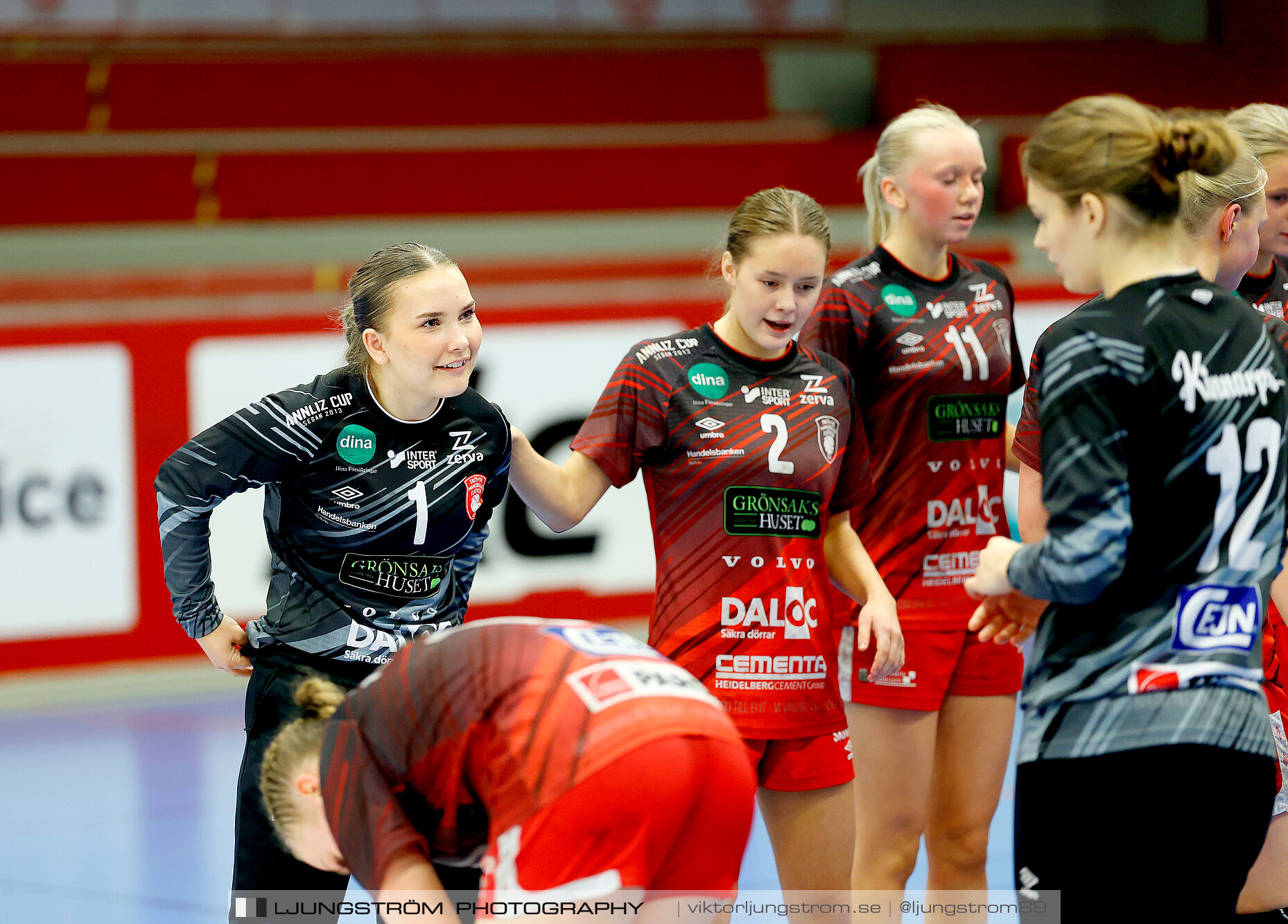 USM F16 Steg 3 Skövde HF 1-Huddinge HK 28-15,dam,Skövde Idrottshall,Skövde,Sverige,Ungdoms-SM,Handboll,2025,361018