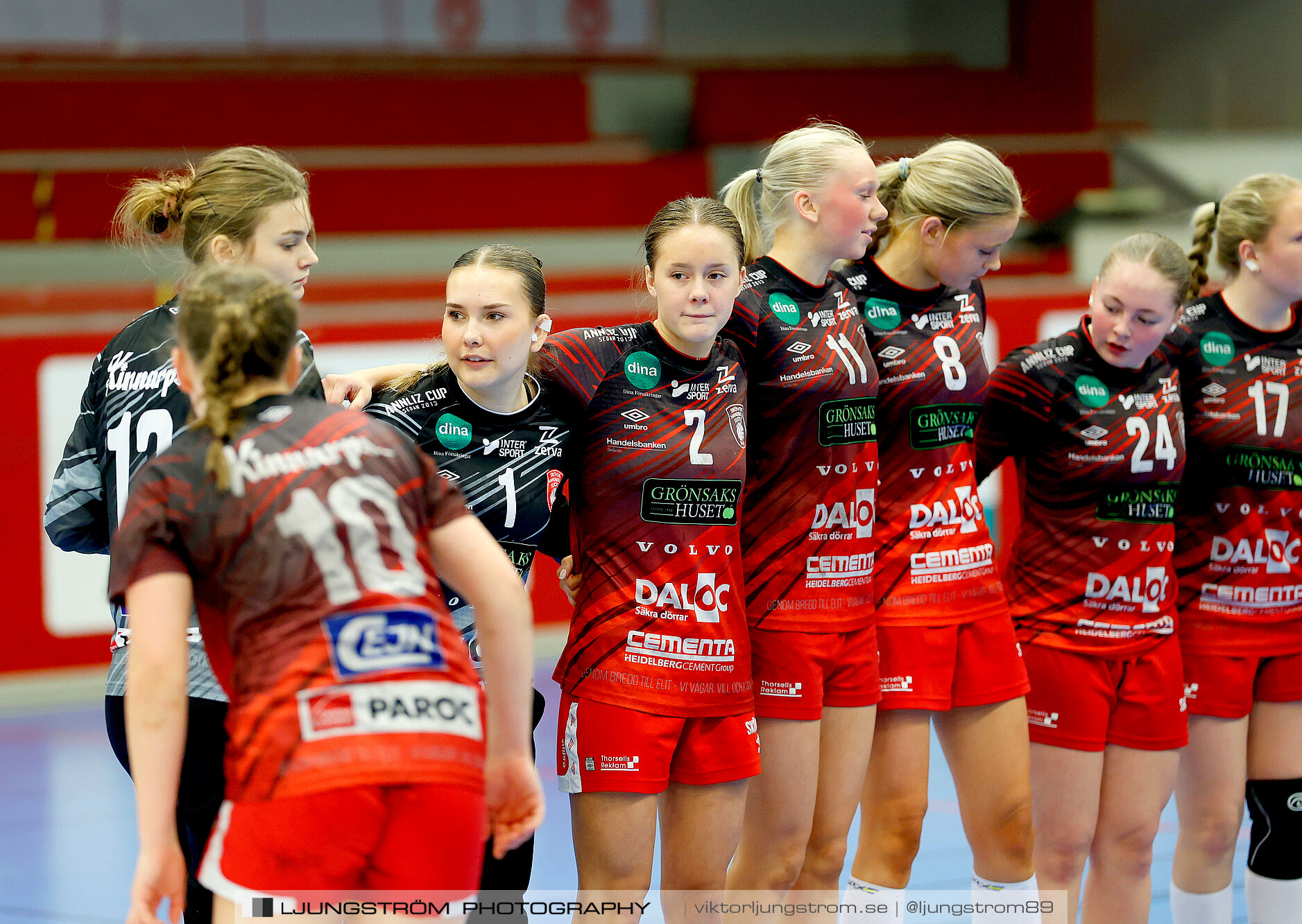 USM F16 Steg 3 Skövde HF 1-Huddinge HK 28-15,dam,Skövde Idrottshall,Skövde,Sverige,Ungdoms-SM,Handboll,2025,361020