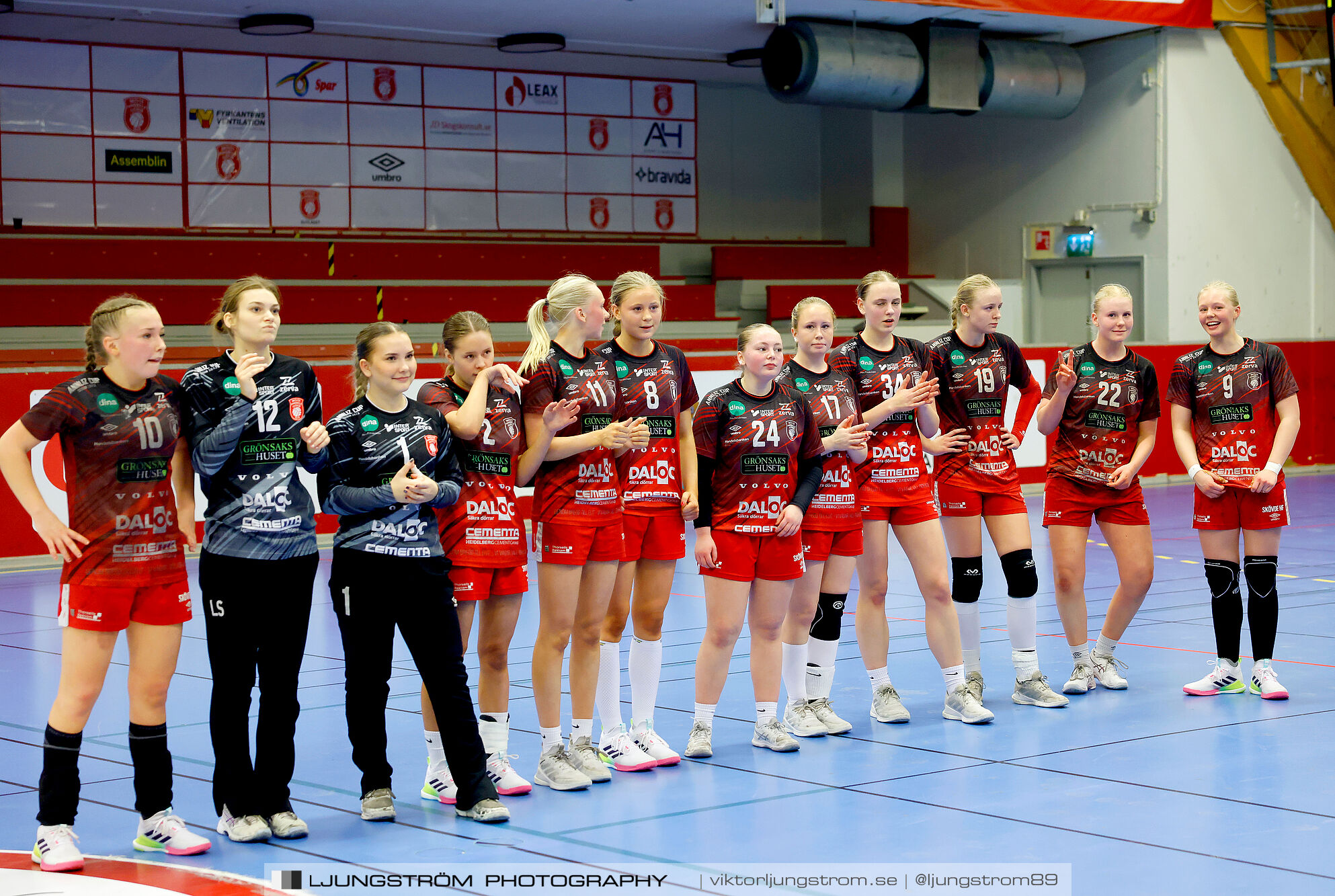 USM F16 Steg 3 Skövde HF 1-Huddinge HK 28-15,dam,Skövde Idrottshall,Skövde,Sverige,Ungdoms-SM,Handboll,2025,361023