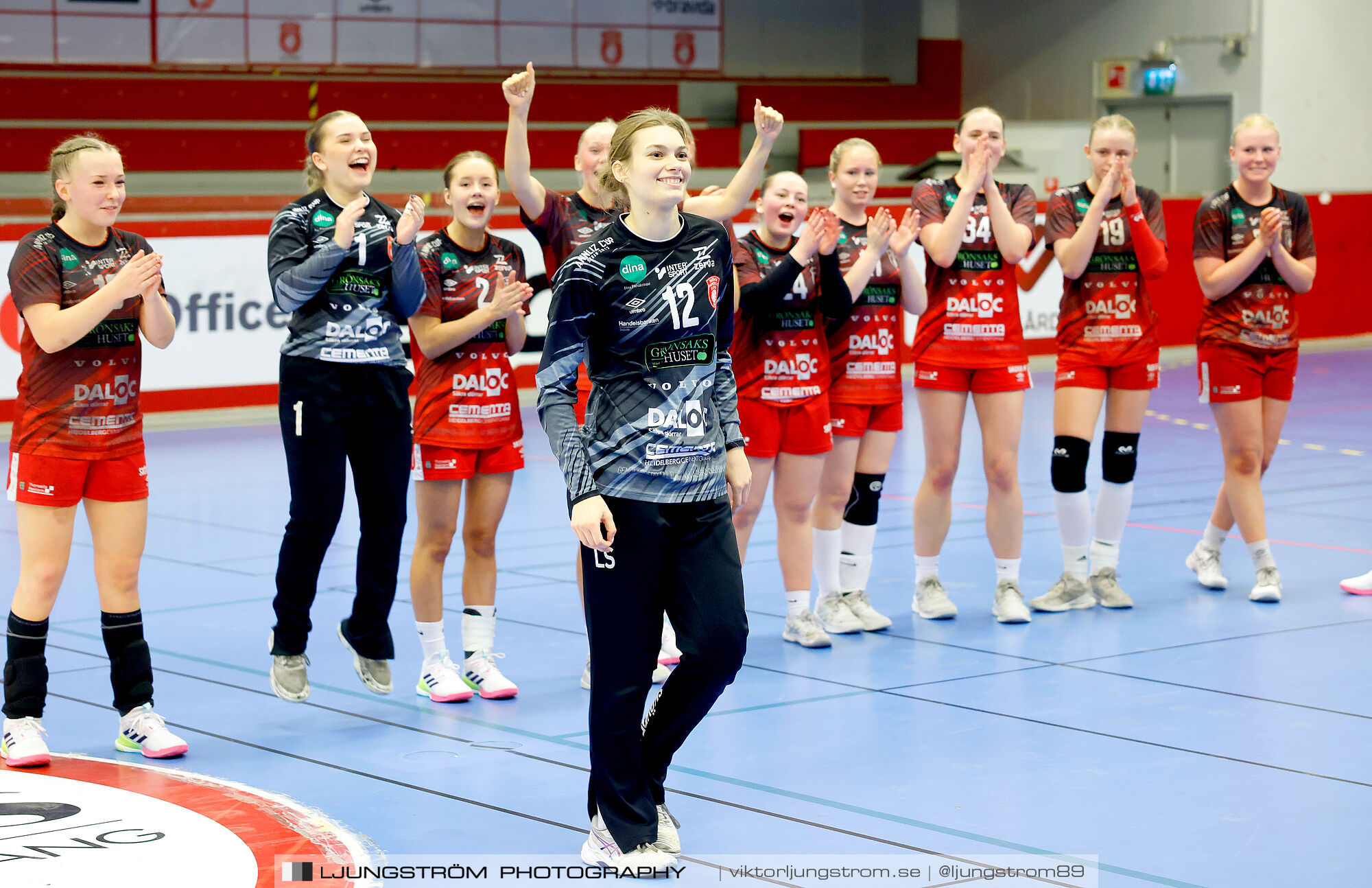 USM F16 Steg 3 Skövde HF 1-Huddinge HK 28-15,dam,Skövde Idrottshall,Skövde,Sverige,Ungdoms-SM,Handboll,2025,361028