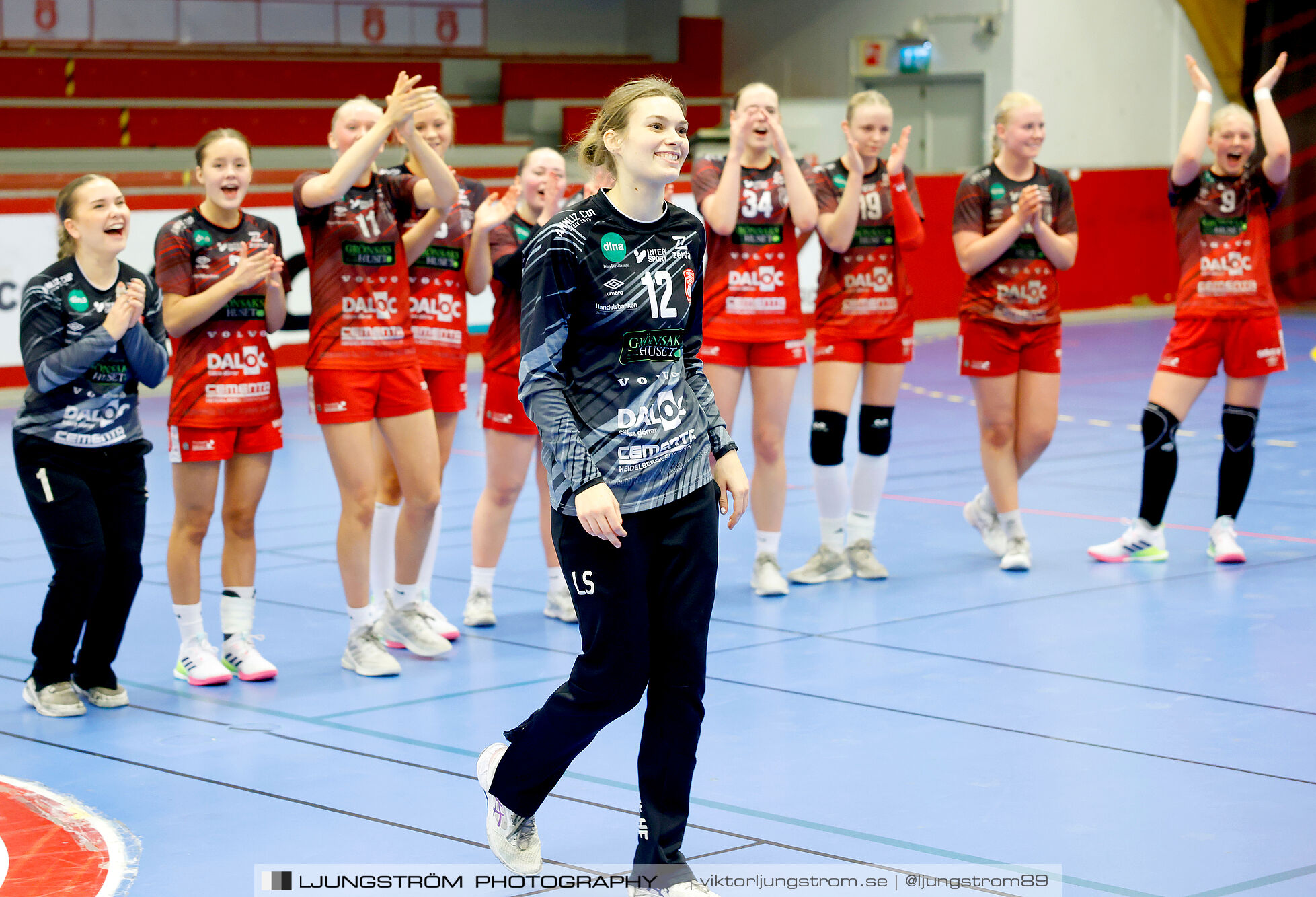 USM F16 Steg 3 Skövde HF 1-Huddinge HK 28-15,dam,Skövde Idrottshall,Skövde,Sverige,Ungdoms-SM,Handboll,2025,361030