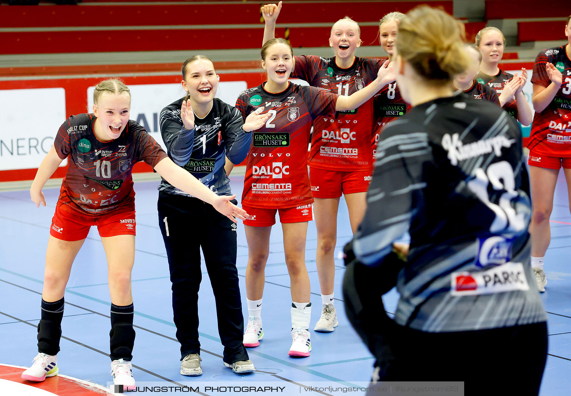 USM F16 Steg 3 Skövde HF 1-Huddinge HK 28-15,dam,Skövde Idrottshall,Skövde,Sverige,Ungdoms-SM,Handboll,2025,361034
