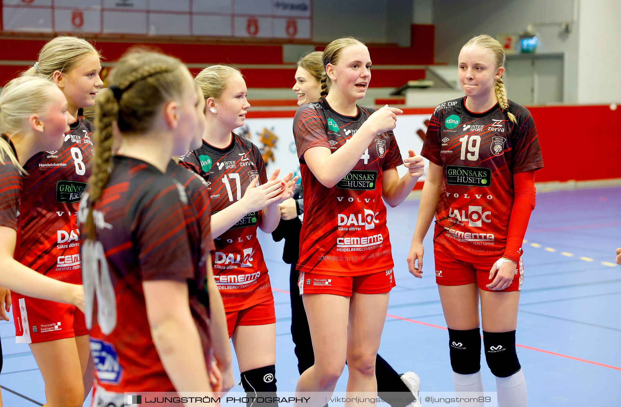 USM F16 Steg 3 Skövde HF 1-Huddinge HK 28-15,dam,Skövde Idrottshall,Skövde,Sverige,Ungdoms-SM,Handboll,2025,361044