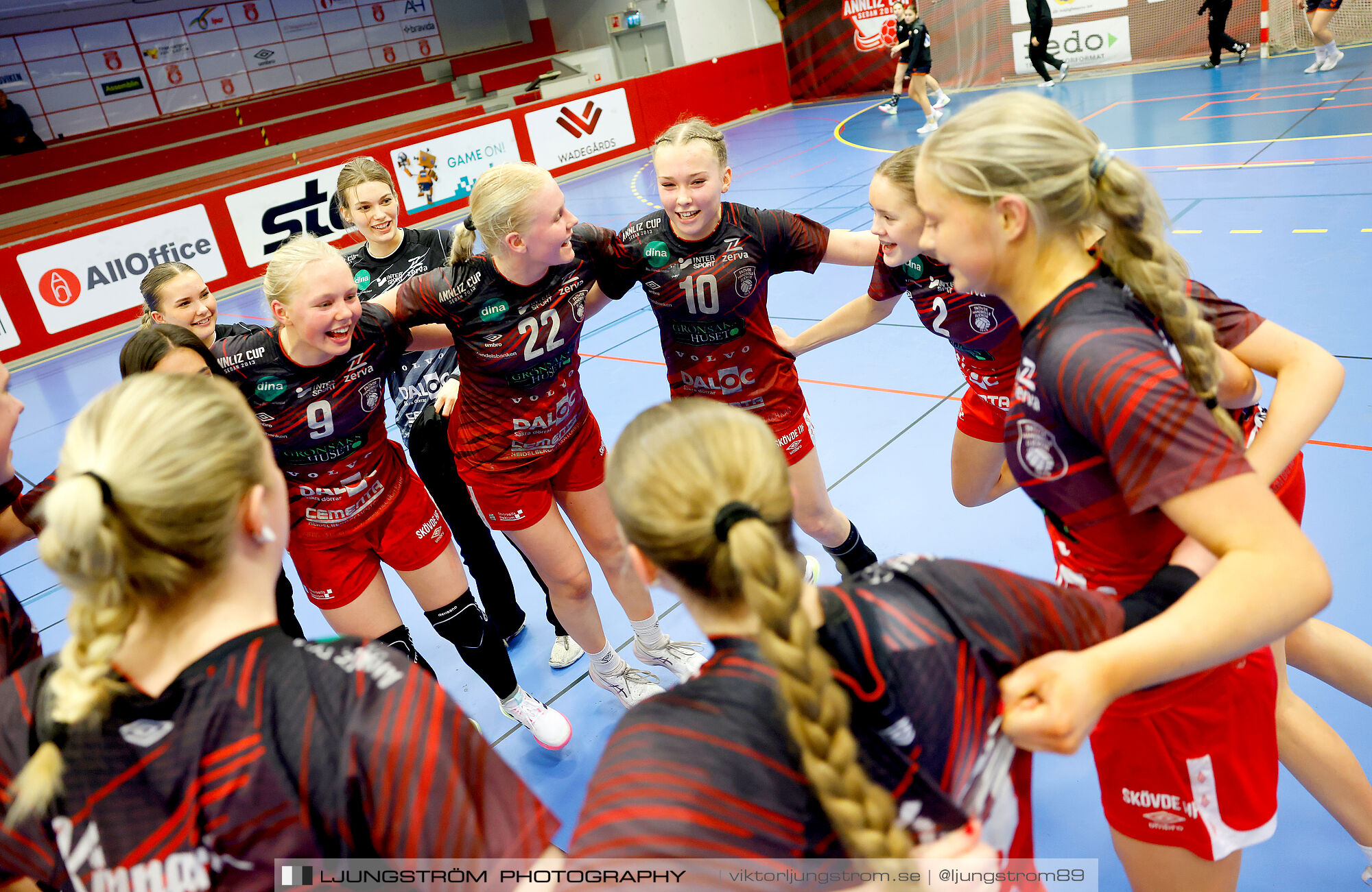 USM F16 Steg 3 Skövde HF 1-Huddinge HK 28-15,dam,Skövde Idrottshall,Skövde,Sverige,Ungdoms-SM,Handboll,2025,361047