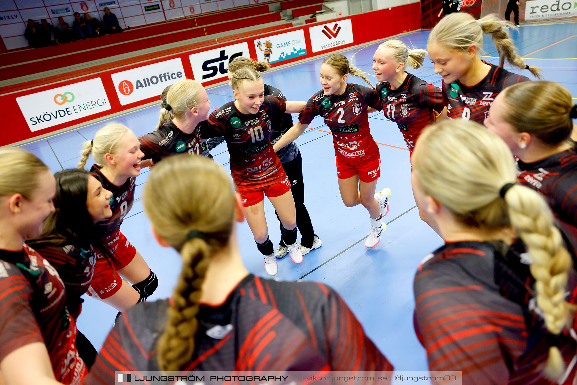 USM F16 Steg 3 Skövde HF 1-Huddinge HK 28-15,dam,Skövde Idrottshall,Skövde,Sverige,Ungdoms-SM,Handboll,2025,361049