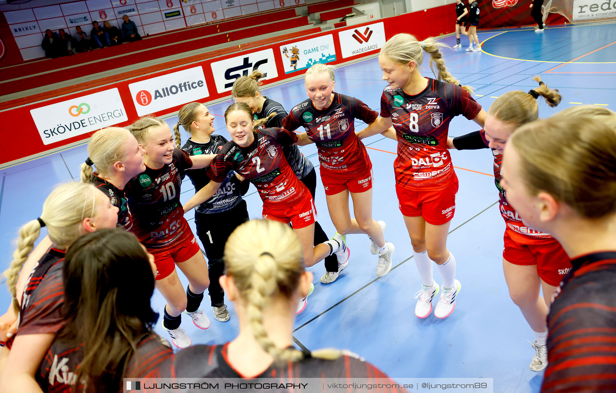 USM F16 Steg 3 Skövde HF 1-Huddinge HK 28-15,dam,Skövde Idrottshall,Skövde,Sverige,Ungdoms-SM,Handboll,2025,361050
