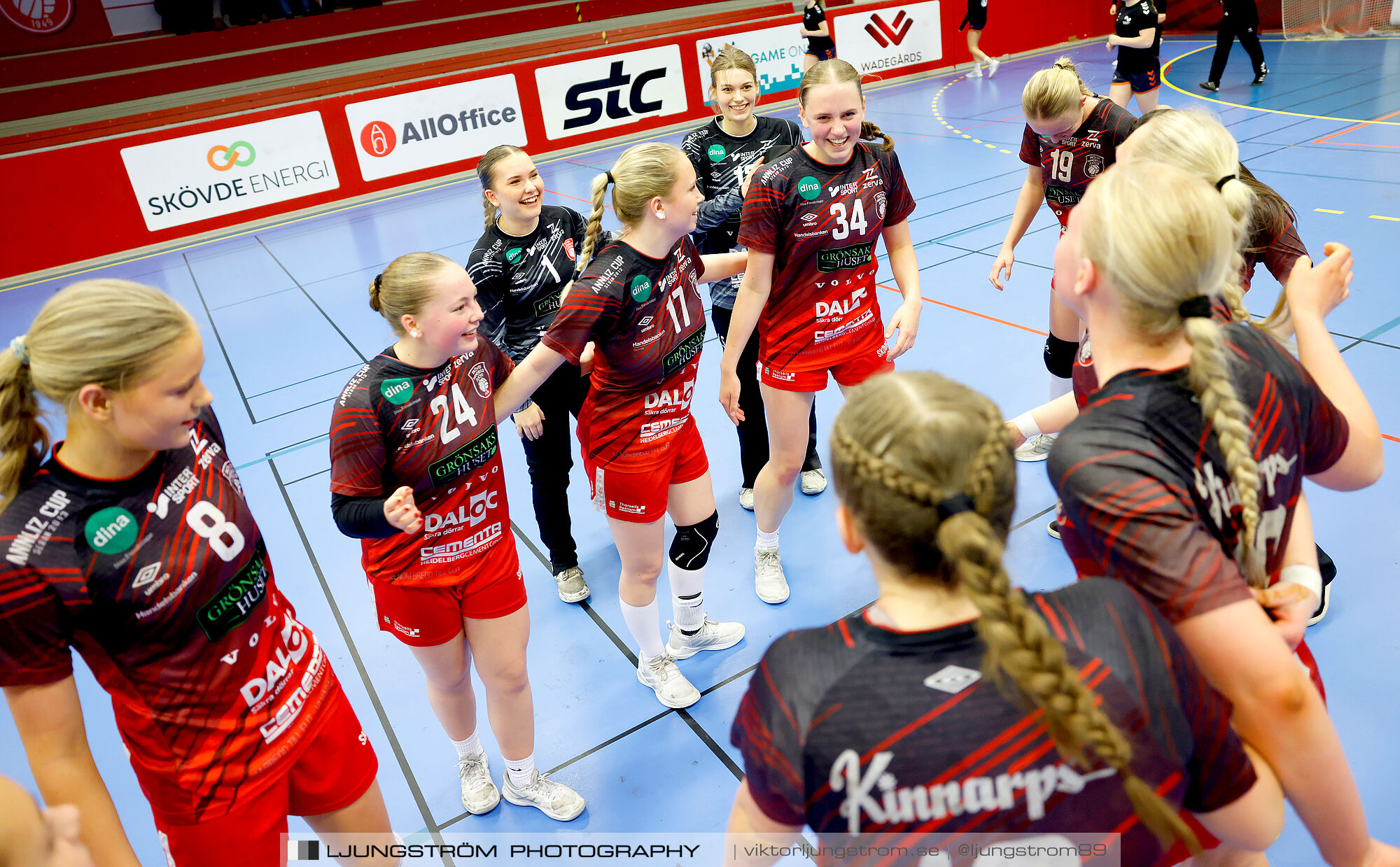 USM F16 Steg 3 Skövde HF 1-Huddinge HK 28-15,dam,Skövde Idrottshall,Skövde,Sverige,Ungdoms-SM,Handboll,2025,361053
