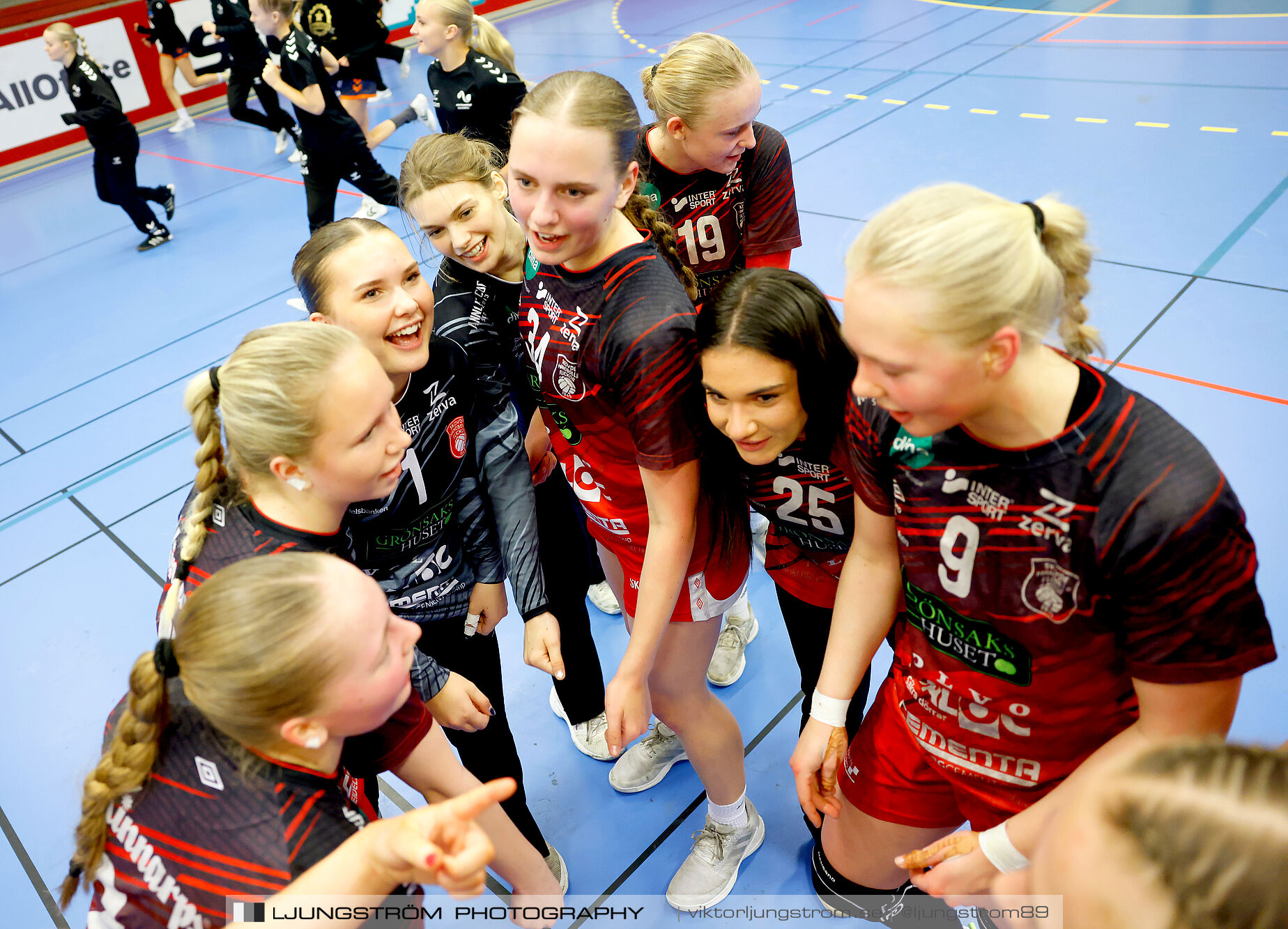 USM F16 Steg 3 Skövde HF 1-Huddinge HK 28-15,dam,Skövde Idrottshall,Skövde,Sverige,Ungdoms-SM,Handboll,2025,361058