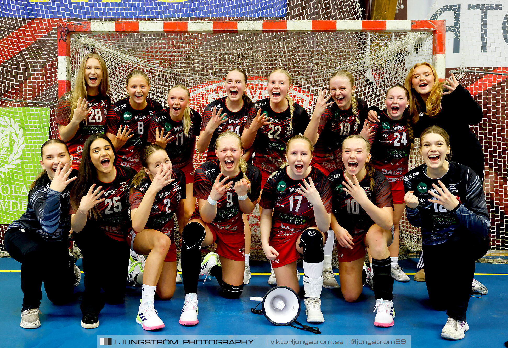 USM F16 Steg 3 Skövde HF 1-Huddinge HK 28-15,dam,Skövde Idrottshall,Skövde,Sverige,Ungdoms-SM,Handboll,2025,361062