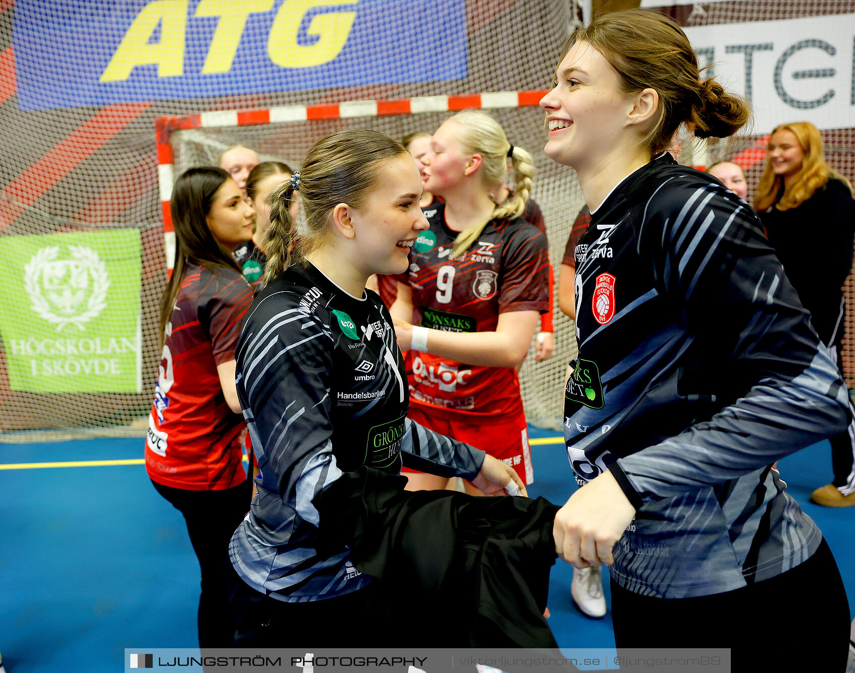 USM F16 Steg 3 Skövde HF 1-Huddinge HK 28-15,dam,Skövde Idrottshall,Skövde,Sverige,Ungdoms-SM,Handboll,2025,361066