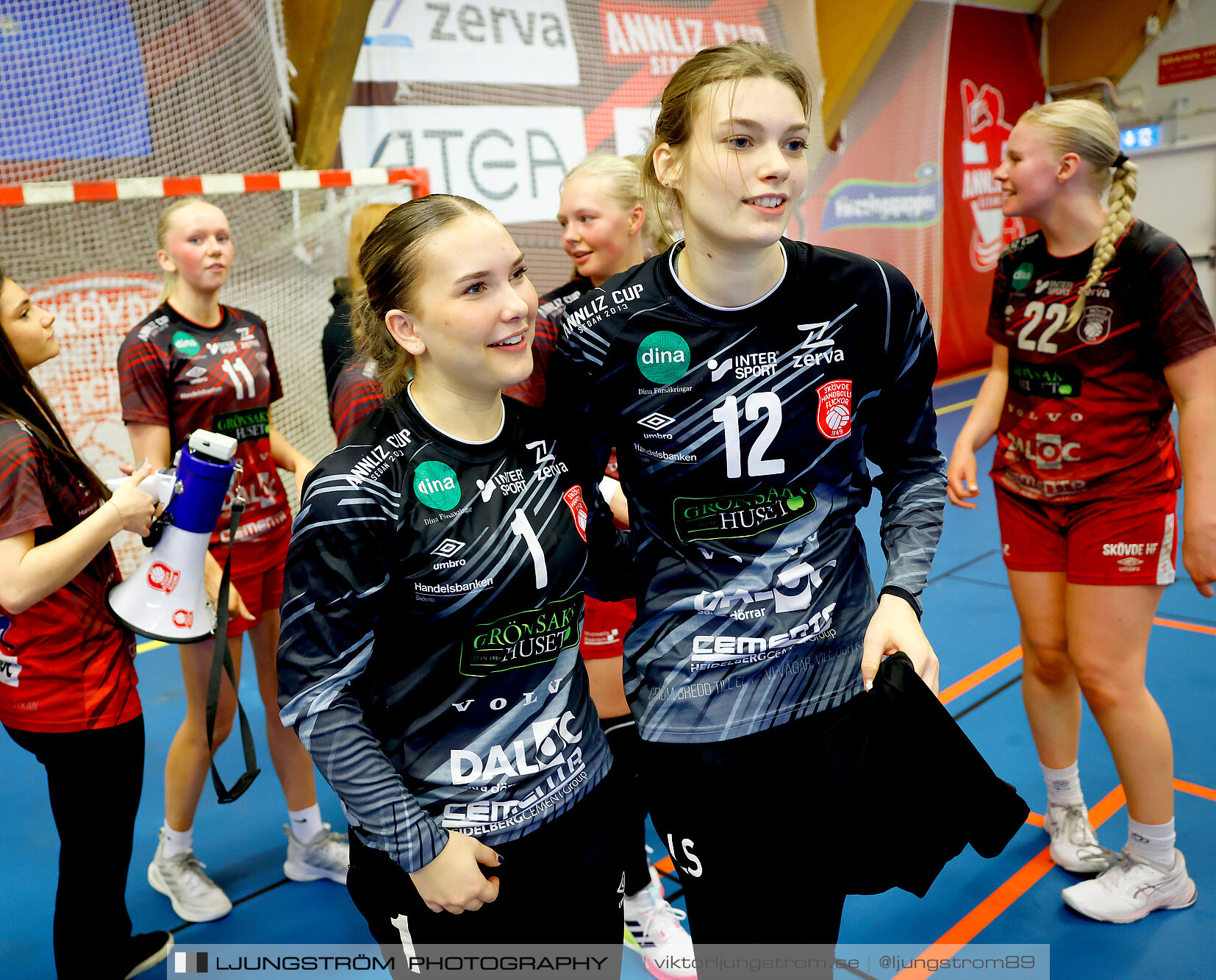 USM F16 Steg 3 Skövde HF 1-Huddinge HK 28-15,dam,Skövde Idrottshall,Skövde,Sverige,Ungdoms-SM,Handboll,2025,361068