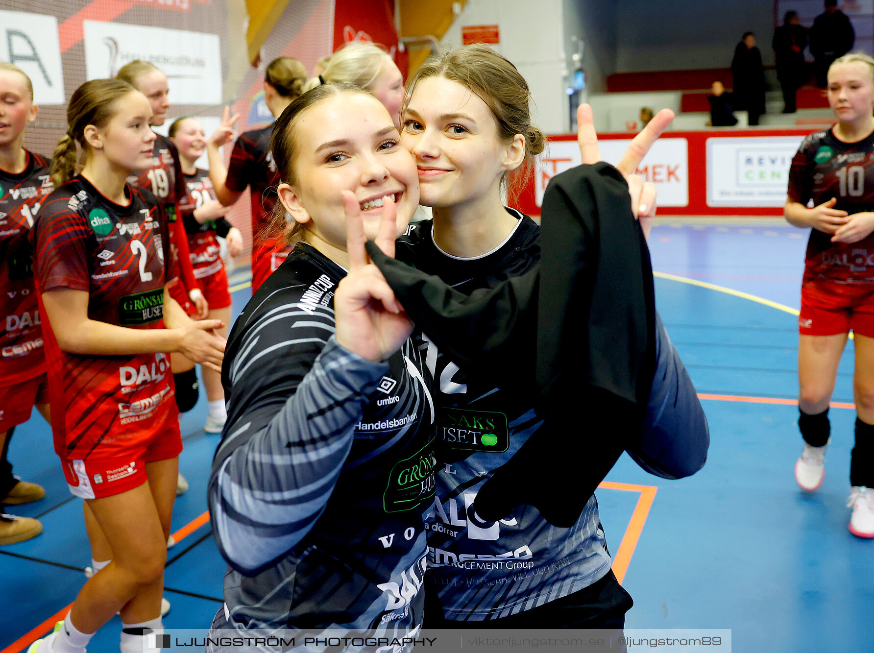 USM F16 Steg 3 Skövde HF 1-Huddinge HK 28-15,dam,Skövde Idrottshall,Skövde,Sverige,Ungdoms-SM,Handboll,2025,361069