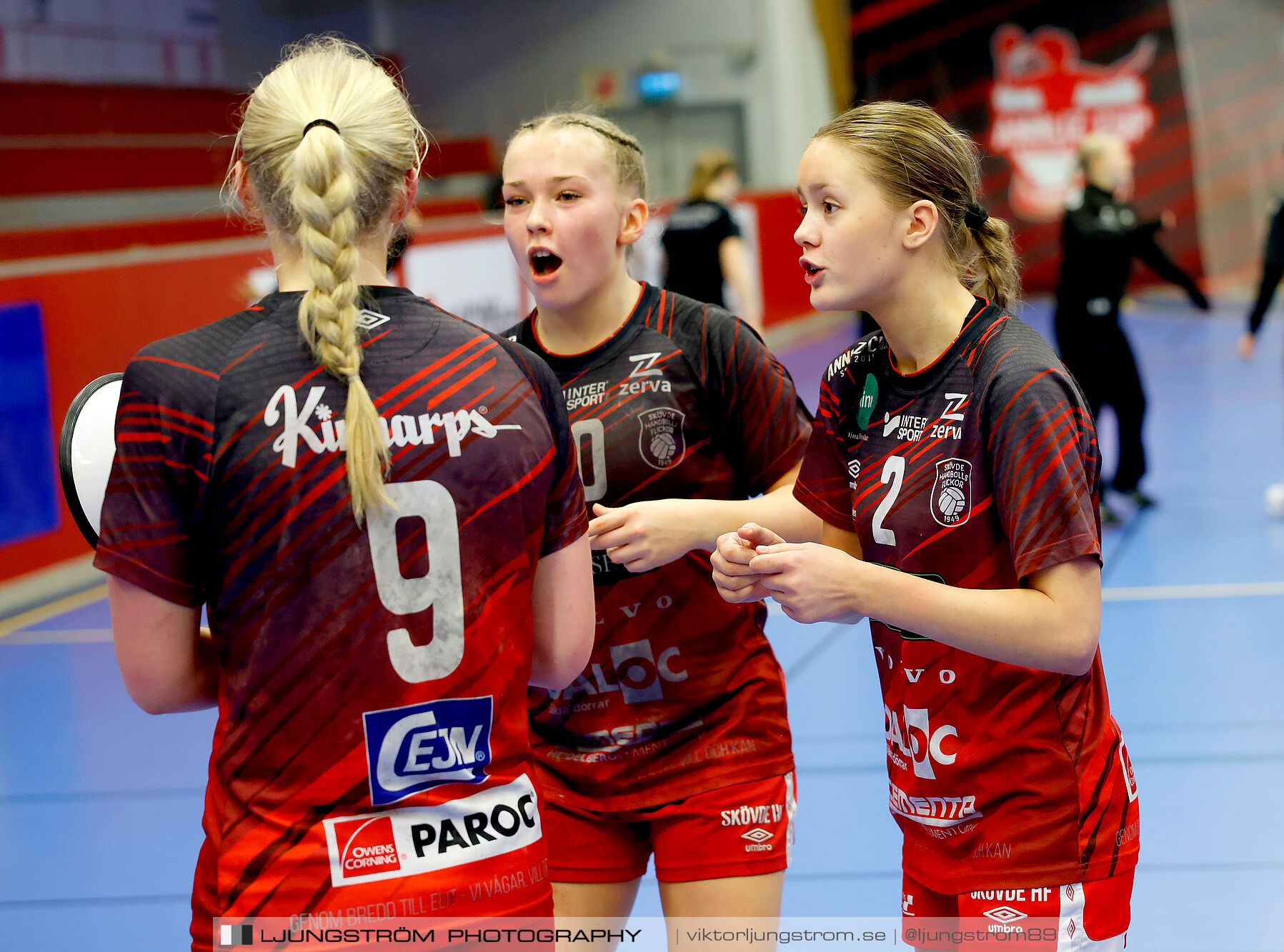 USM F16 Steg 3 Skövde HF 1-Huddinge HK 28-15,dam,Skövde Idrottshall,Skövde,Sverige,Ungdoms-SM,Handboll,2025,361075