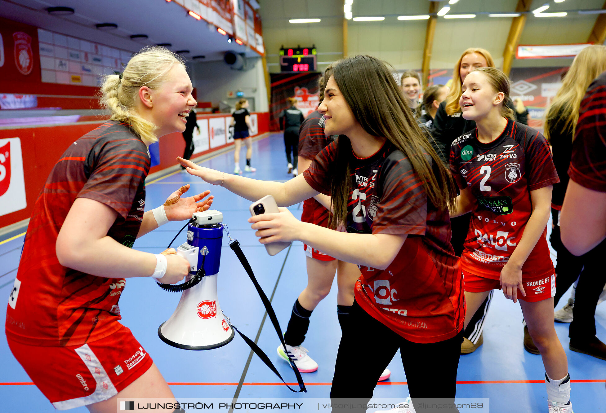 USM F16 Steg 3 Skövde HF 1-Huddinge HK 28-15,dam,Skövde Idrottshall,Skövde,Sverige,Ungdoms-SM,Handboll,2025,361089