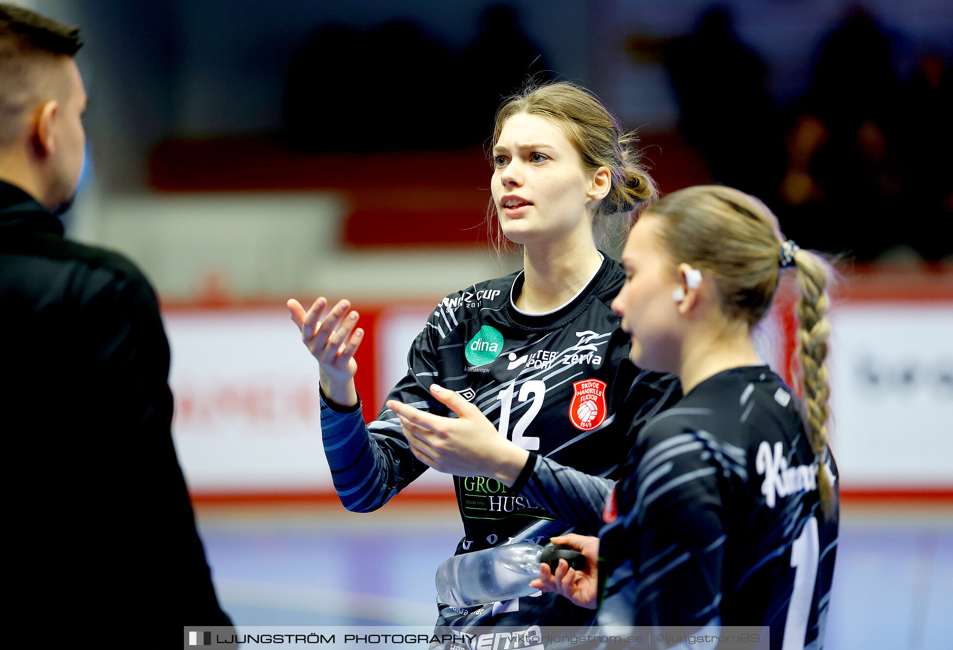 USM F16 Steg 3 Skövde HF 1-Huddinge HK 28-15,dam,Skövde Idrottshall,Skövde,Sverige,Ungdoms-SM,Handboll,2025,361110