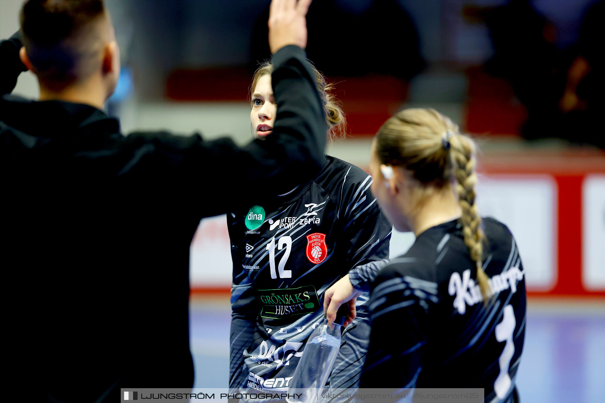 USM F16 Steg 3 Skövde HF 1-Huddinge HK 28-15,dam,Skövde Idrottshall,Skövde,Sverige,Ungdoms-SM,Handboll,2025,361111