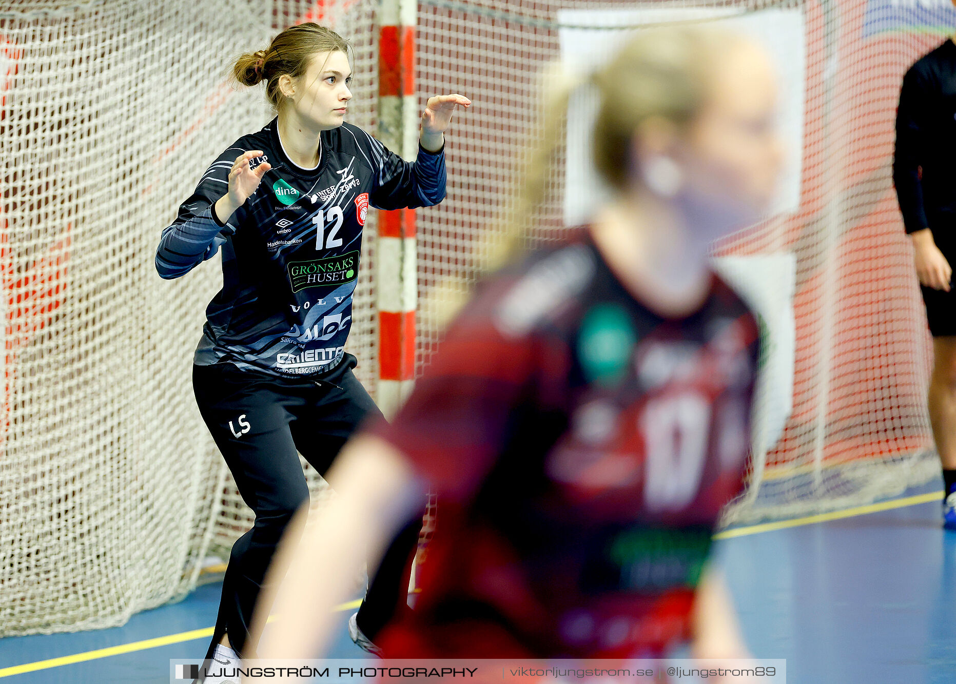 USM F16 Steg 3 Skövde HF 1-Huddinge HK 28-15,dam,Skövde Idrottshall,Skövde,Sverige,Ungdoms-SM,Handboll,2025,361117