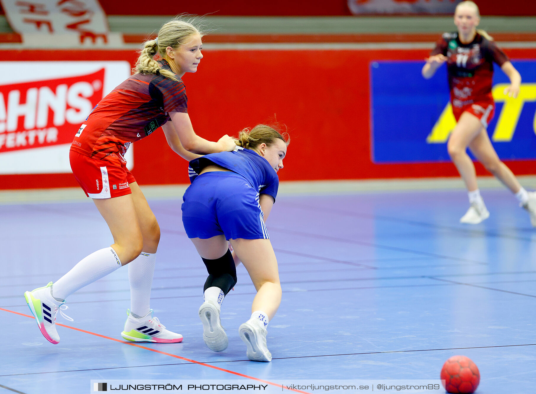 USM F16 Steg 3 Skövde HF 1-Huddinge HK 28-15,dam,Skövde Idrottshall,Skövde,Sverige,Ungdoms-SM,Handboll,2025,361123