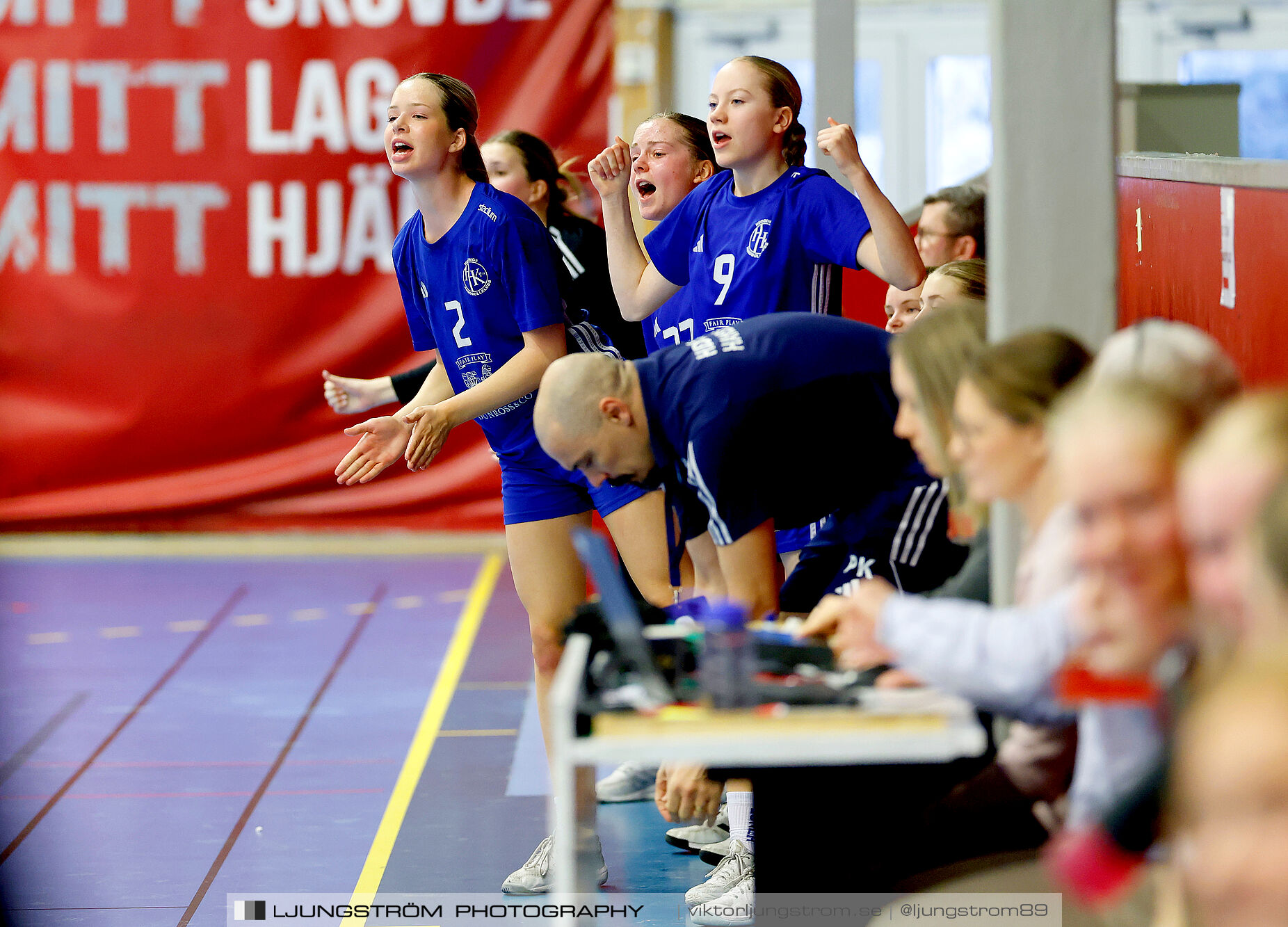 USM F16 Steg 3 Skövde HF 1-Huddinge HK 28-15,dam,Skövde Idrottshall,Skövde,Sverige,Ungdoms-SM,Handboll,2025,361124