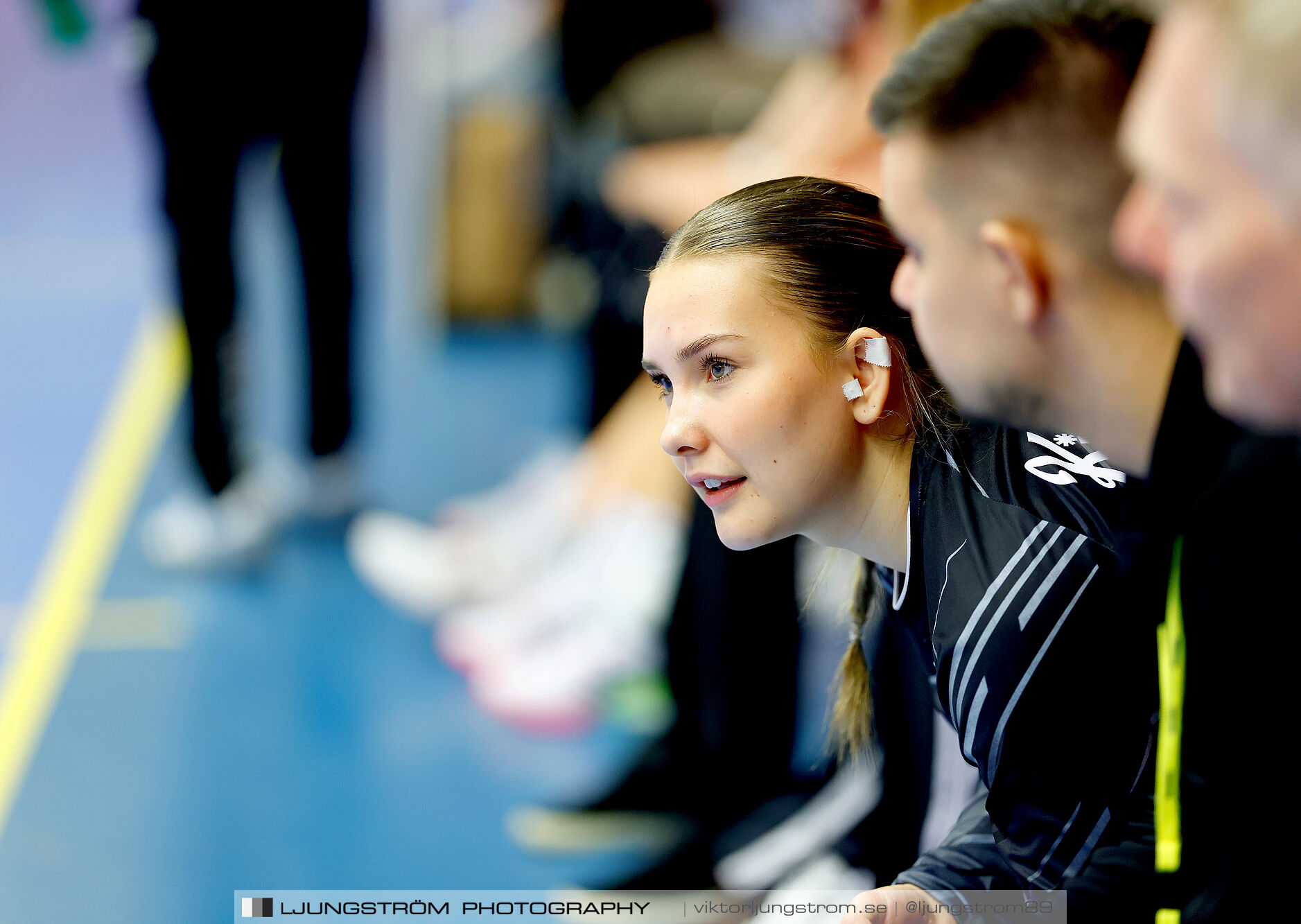 USM F16 Steg 3 Skövde HF 1-Huddinge HK 28-15,dam,Skövde Idrottshall,Skövde,Sverige,Ungdoms-SM,Handboll,2025,361127