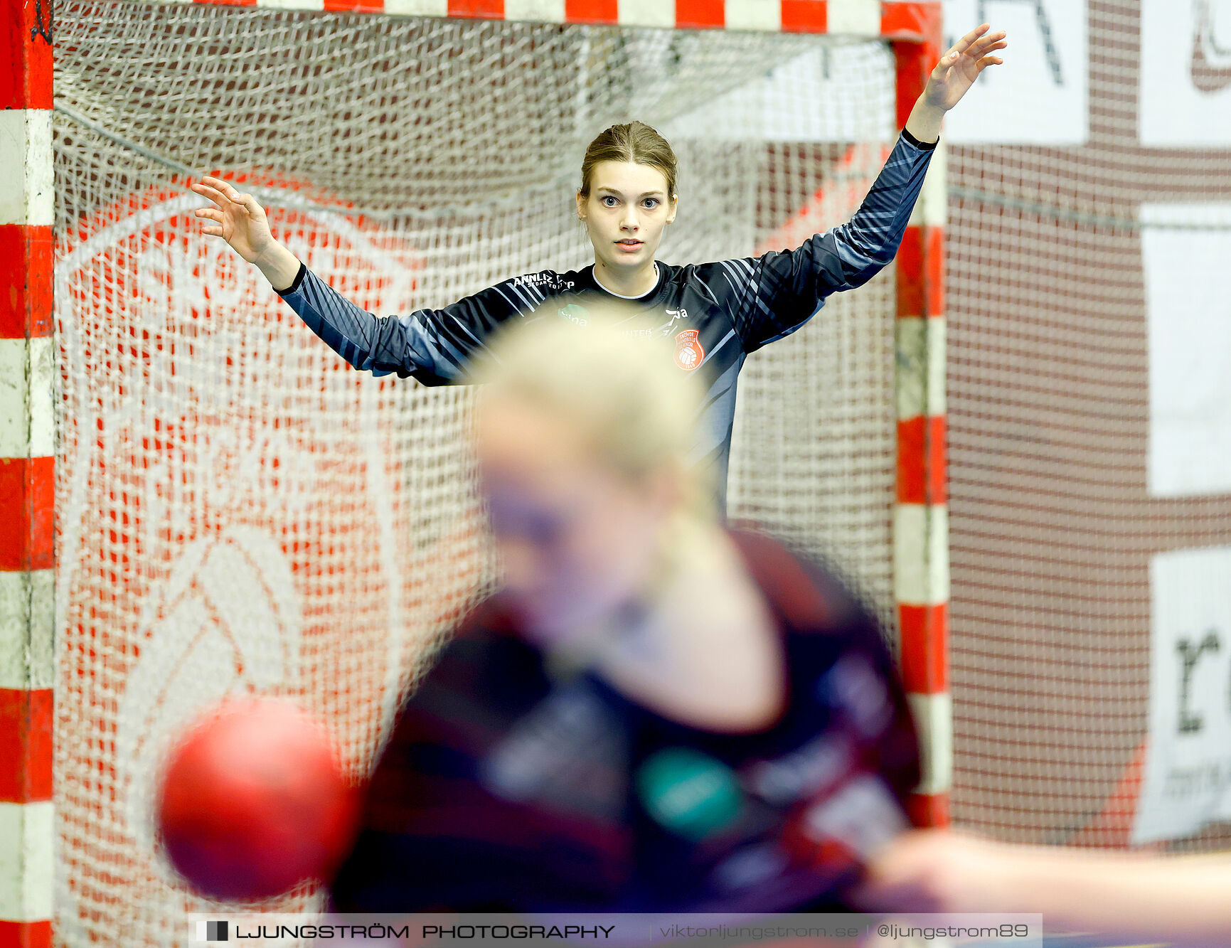 USM F16 Steg 3 Skövde HF 1-Huddinge HK 28-15,dam,Skövde Idrottshall,Skövde,Sverige,Ungdoms-SM,Handboll,2025,361133