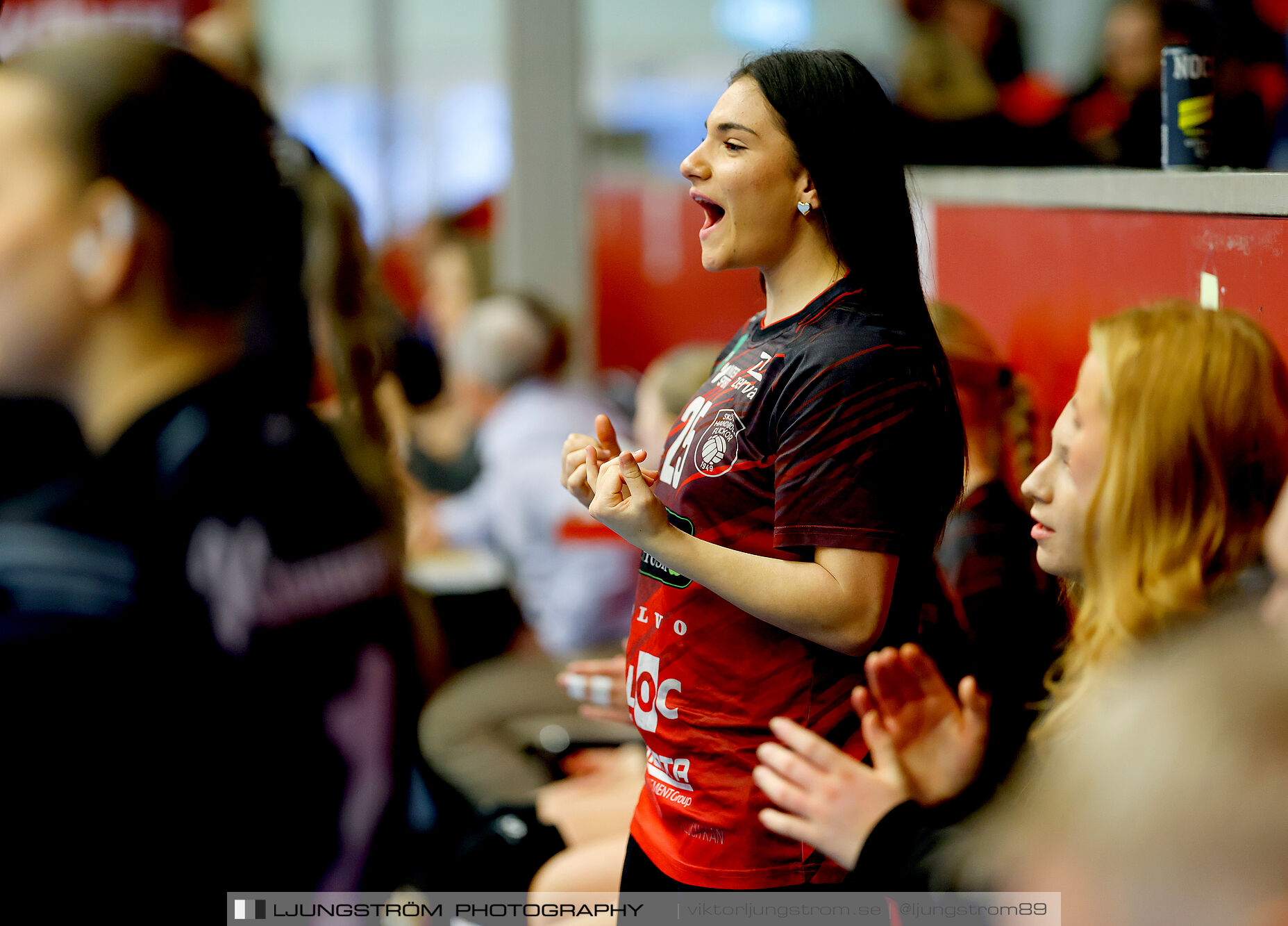 USM F16 Steg 3 Skövde HF 1-Huddinge HK 28-15,dam,Skövde Idrottshall,Skövde,Sverige,Ungdoms-SM,Handboll,2025,361167