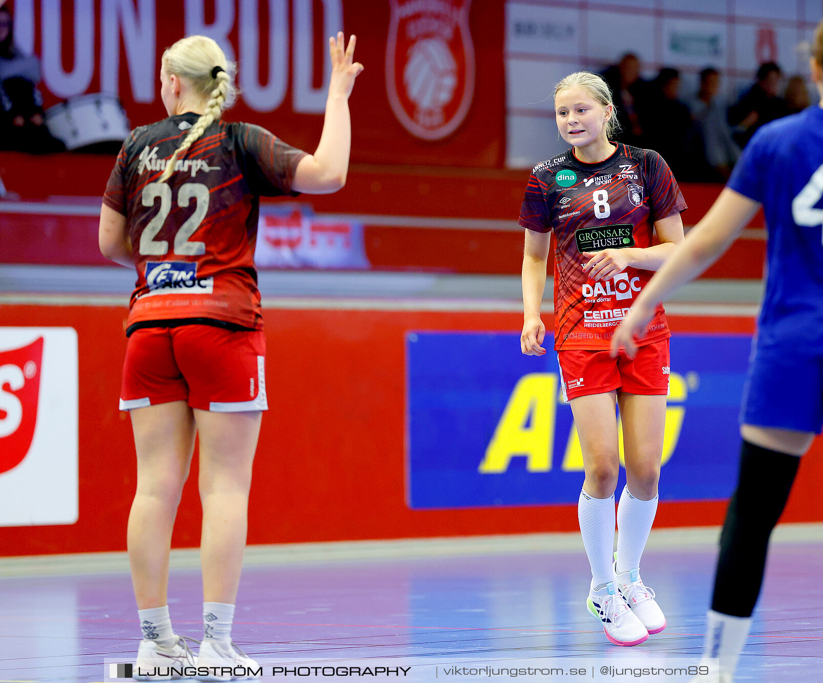 USM F16 Steg 3 Skövde HF 1-Huddinge HK 28-15,dam,Skövde Idrottshall,Skövde,Sverige,Ungdoms-SM,Handboll,2025,361189