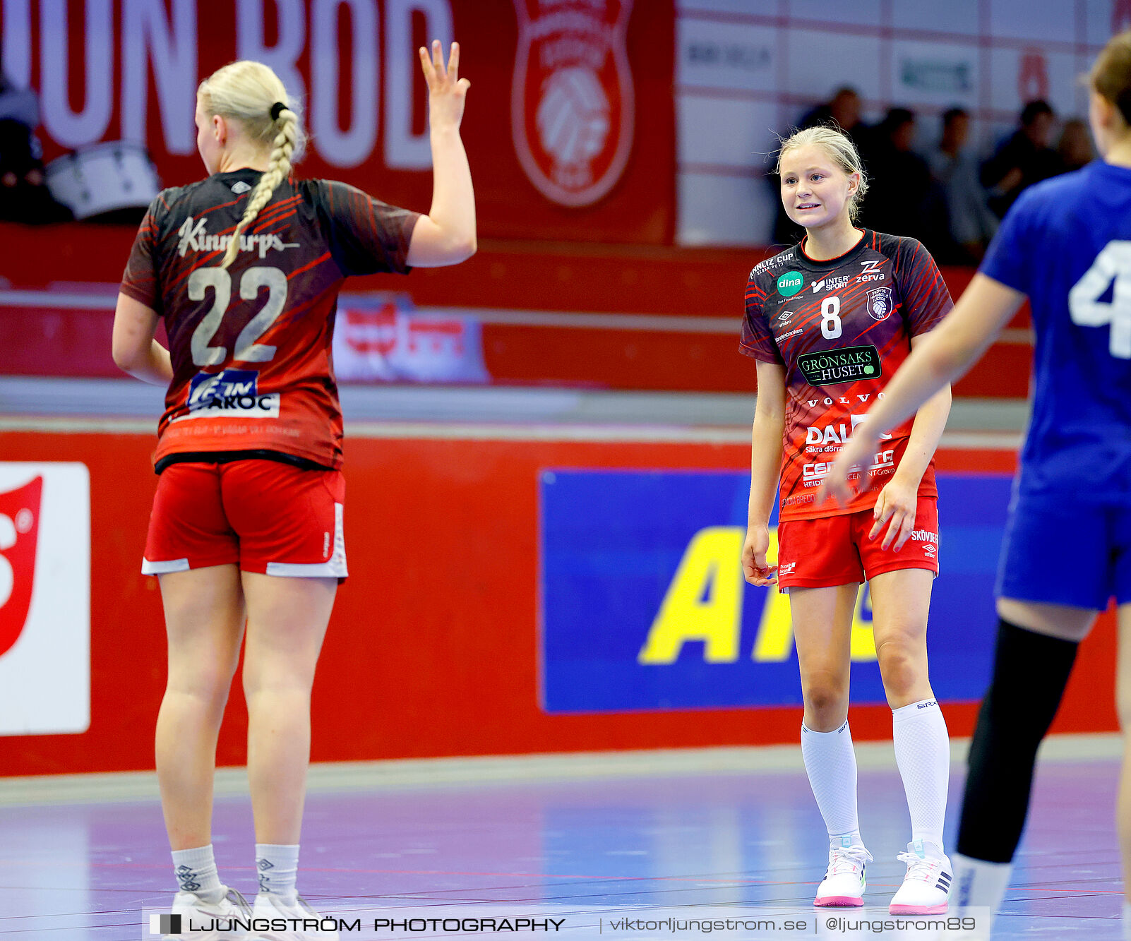 USM F16 Steg 3 Skövde HF 1-Huddinge HK 28-15,dam,Skövde Idrottshall,Skövde,Sverige,Ungdoms-SM,Handboll,2025,361190
