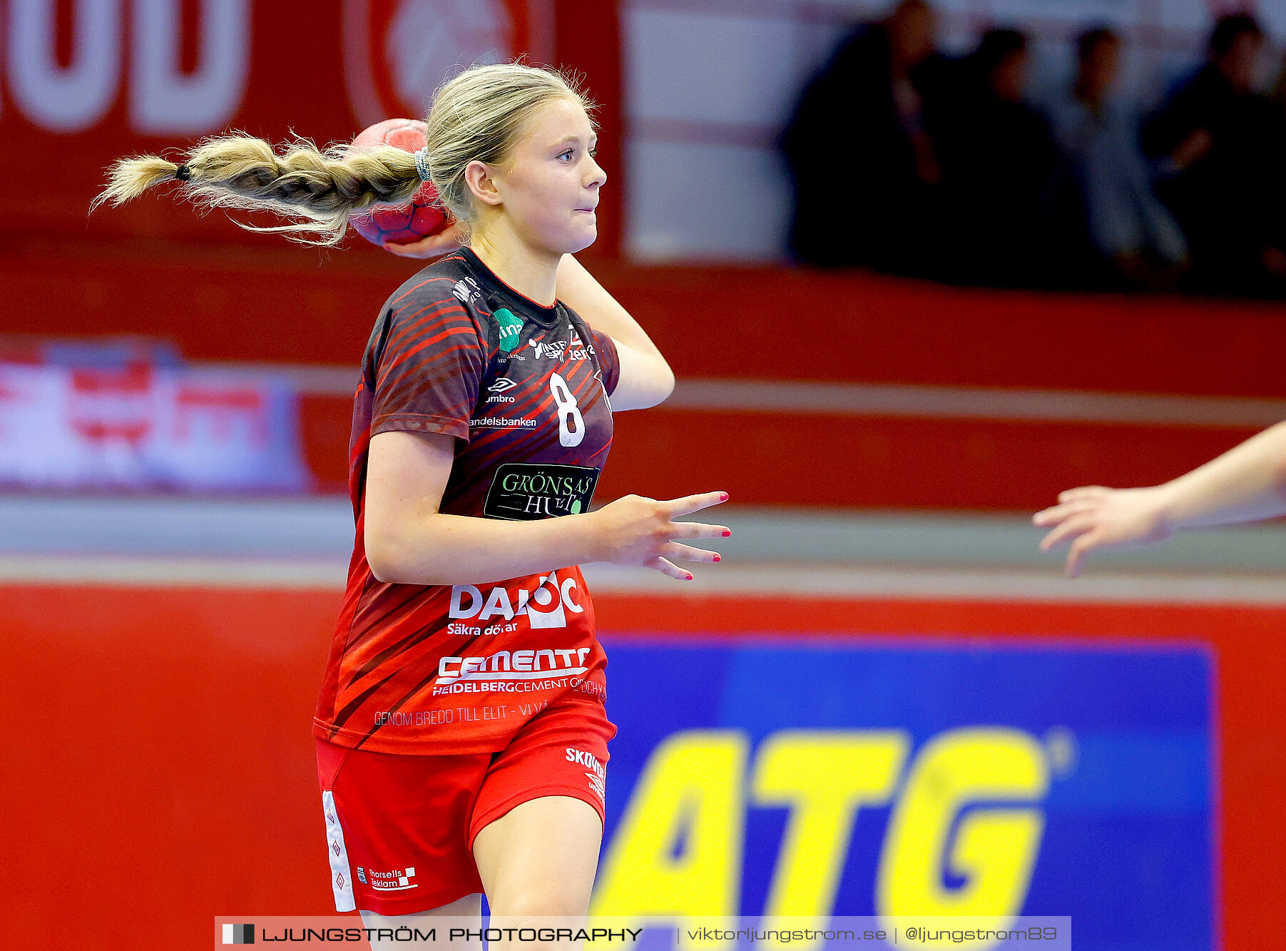 USM F16 Steg 3 Skövde HF 1-Huddinge HK 28-15,dam,Skövde Idrottshall,Skövde,Sverige,Ungdoms-SM,Handboll,2025,361191