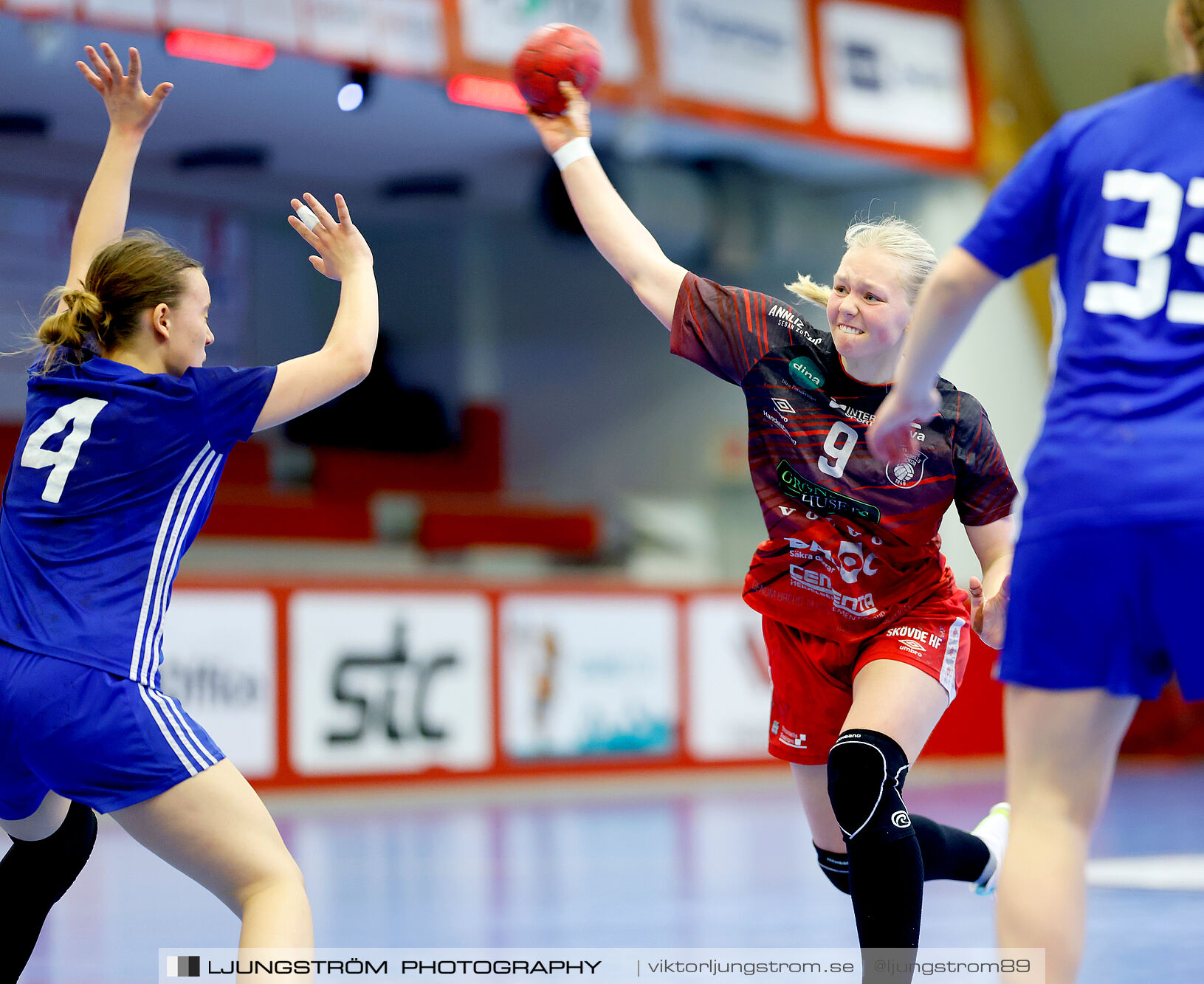 USM F16 Steg 3 Skövde HF 1-Huddinge HK 28-15,dam,Skövde Idrottshall,Skövde,Sverige,Ungdoms-SM,Handboll,2025,361194