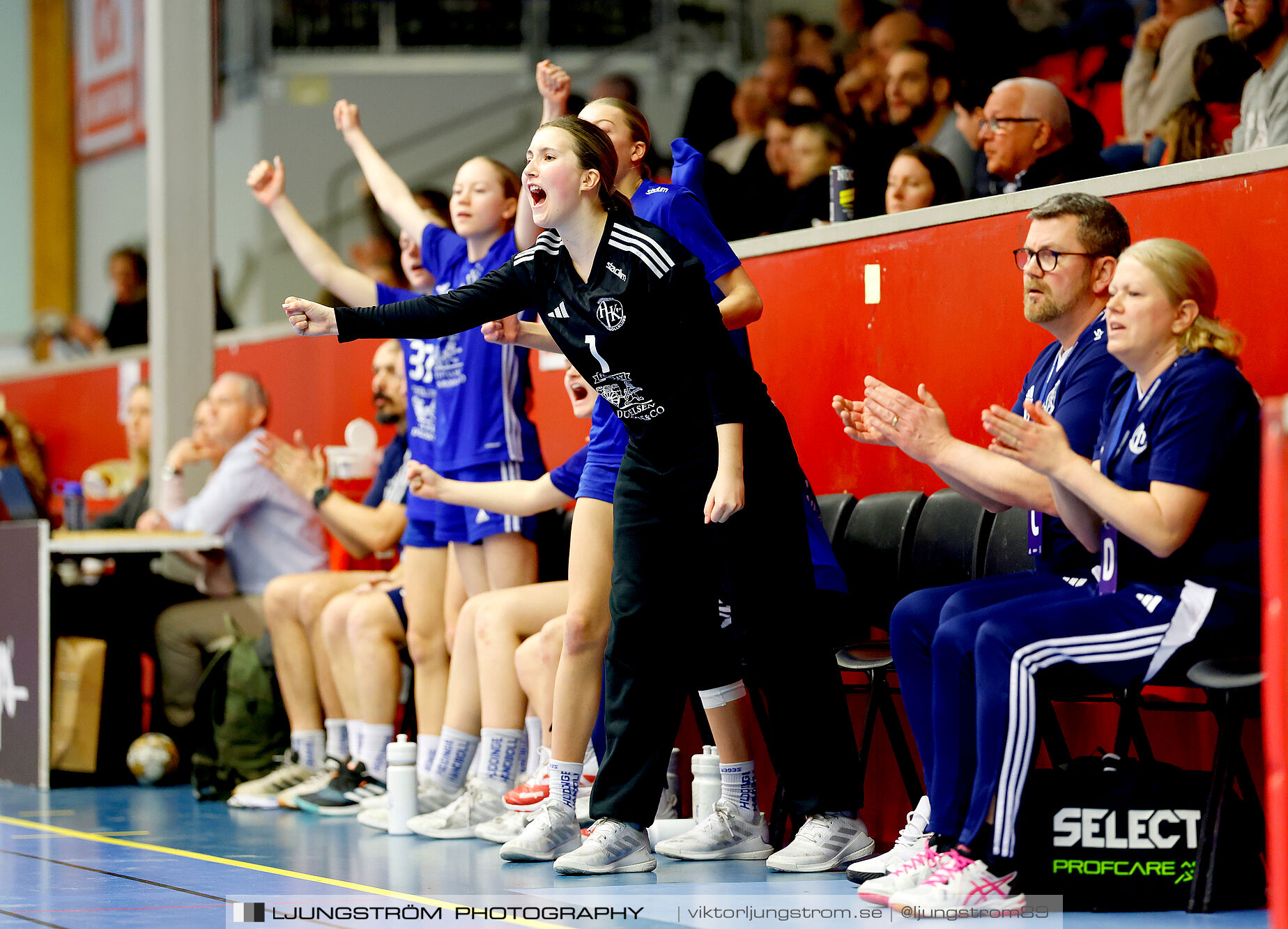 USM F16 Steg 3 Skövde HF 1-Huddinge HK 28-15,dam,Skövde Idrottshall,Skövde,Sverige,Ungdoms-SM,Handboll,2025,361208
