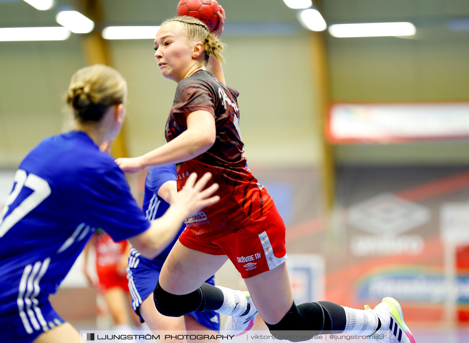 USM F16 Steg 3 Skövde HF 1-Huddinge HK 28-15,dam,Skövde Idrottshall,Skövde,Sverige,Ungdoms-SM,Handboll,2025,361211