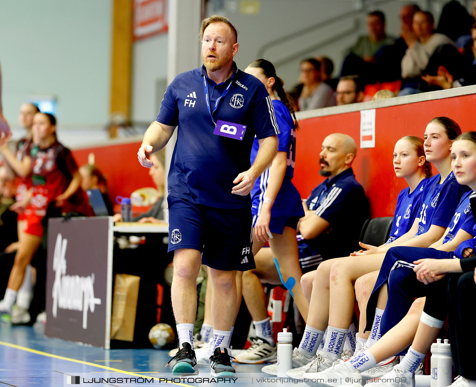USM F16 Steg 3 Skövde HF 1-Huddinge HK 28-15,dam,Skövde Idrottshall,Skövde,Sverige,Ungdoms-SM,Handboll,2025,361212