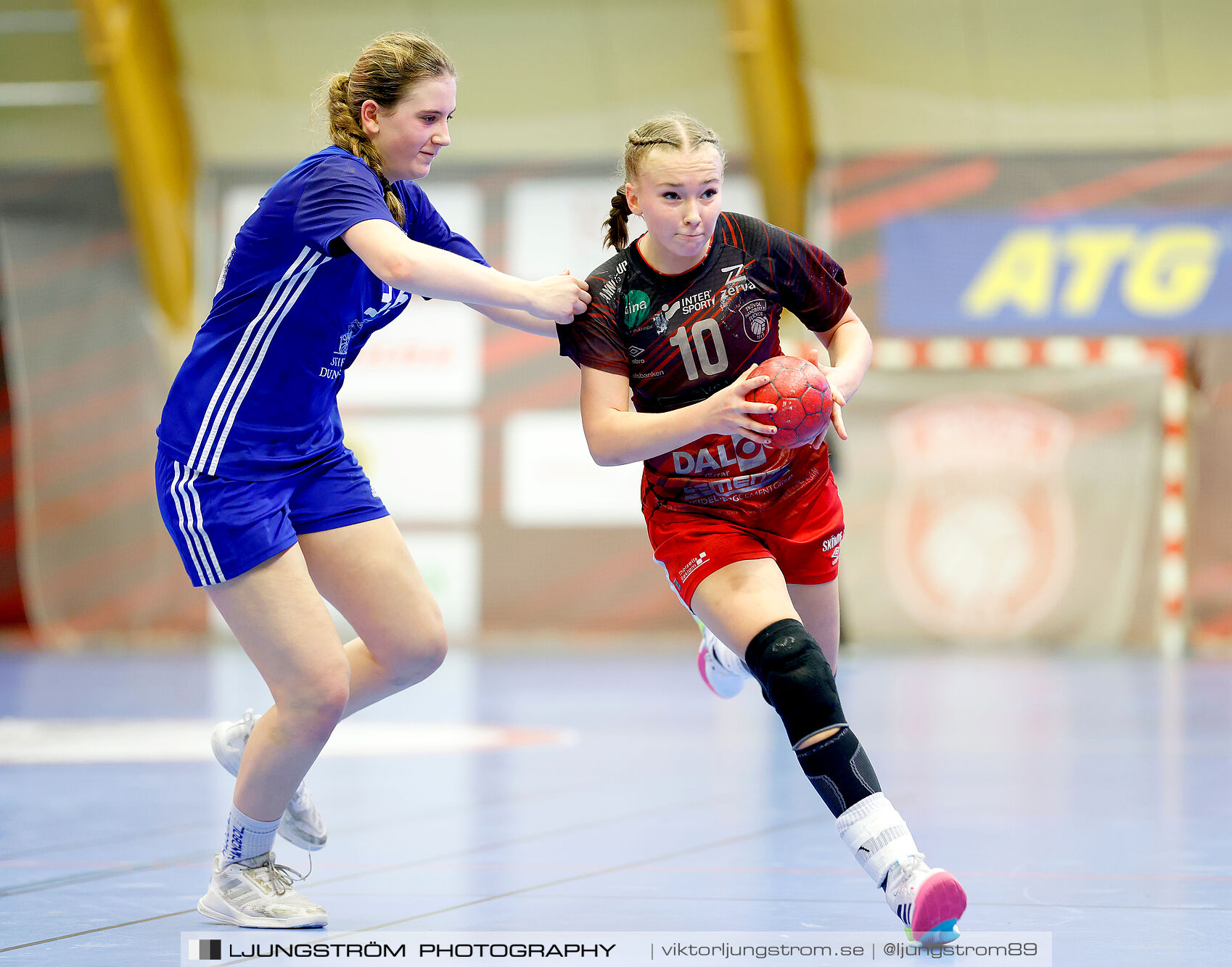 USM F16 Steg 3 Skövde HF 1-Huddinge HK 28-15,dam,Skövde Idrottshall,Skövde,Sverige,Ungdoms-SM,Handboll,2025,361220